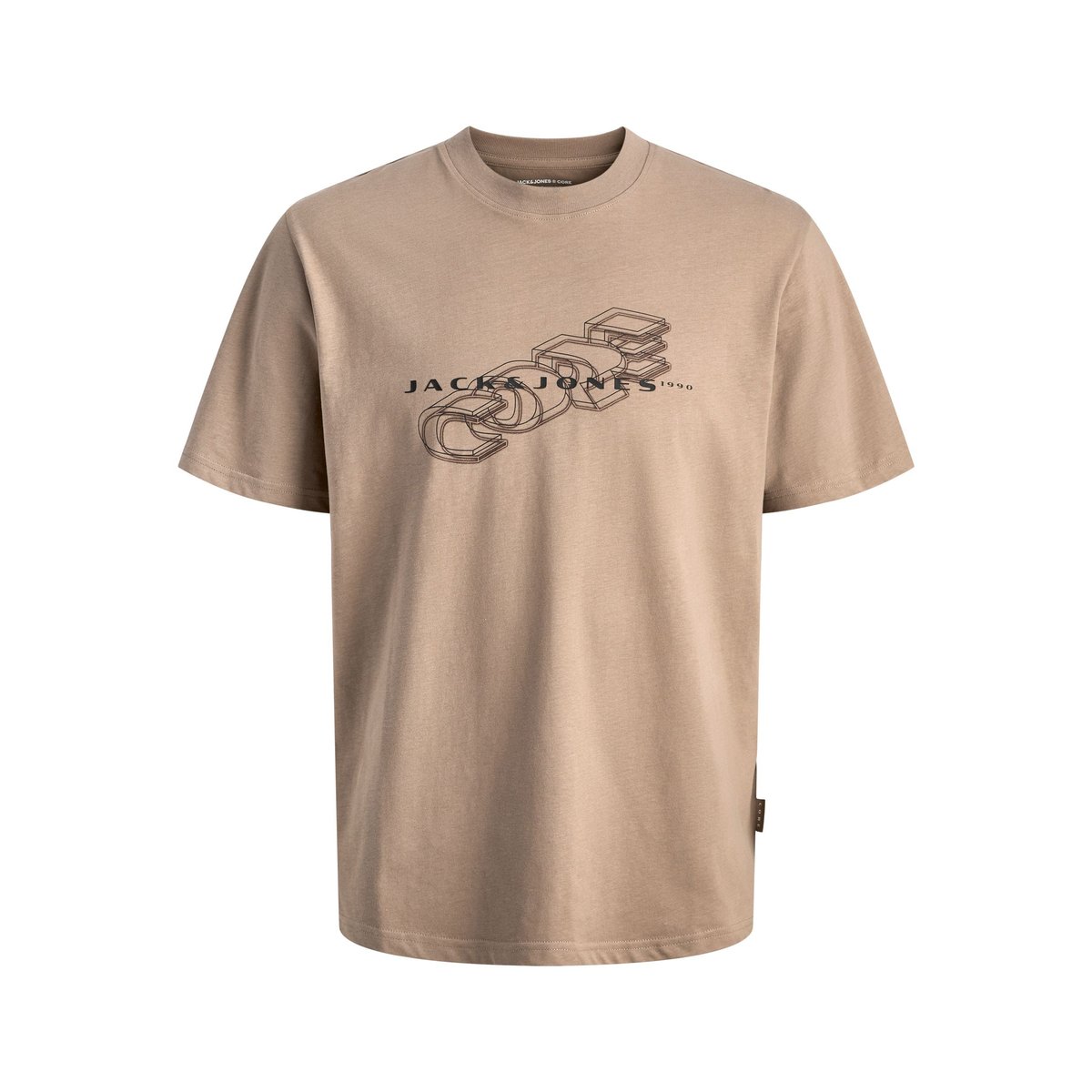 T-Shirt desert taupe, JACK & JONES