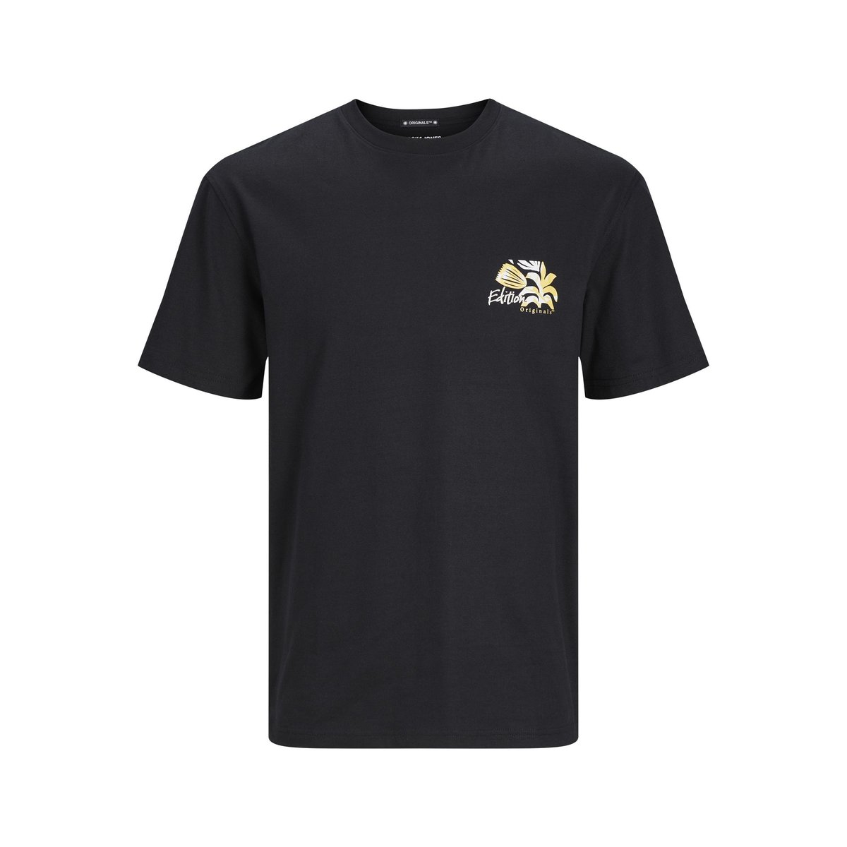 T-Shirt noire - black, JACK & JONES
