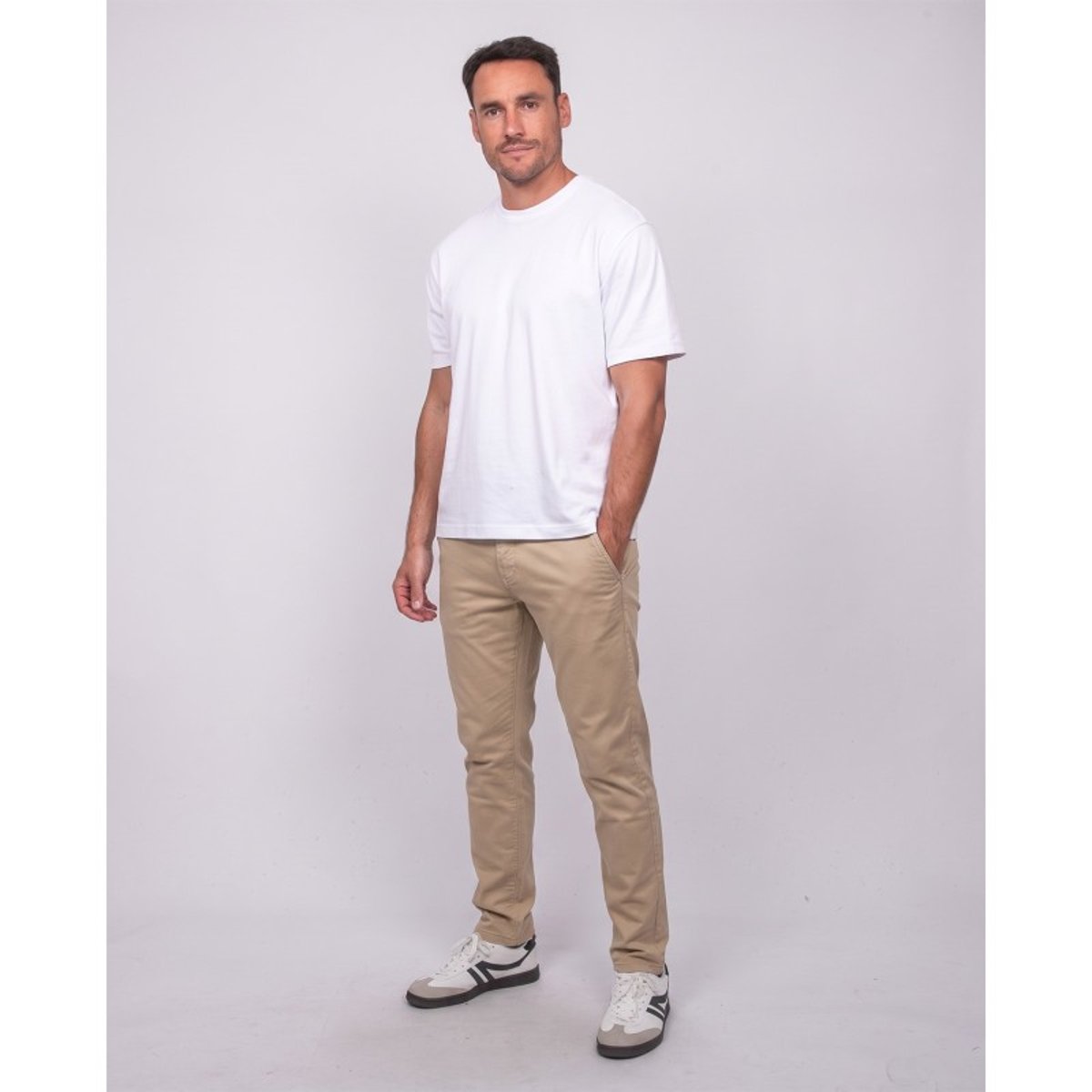 Pantalon Chino Slim Valory beige, RITCHIE