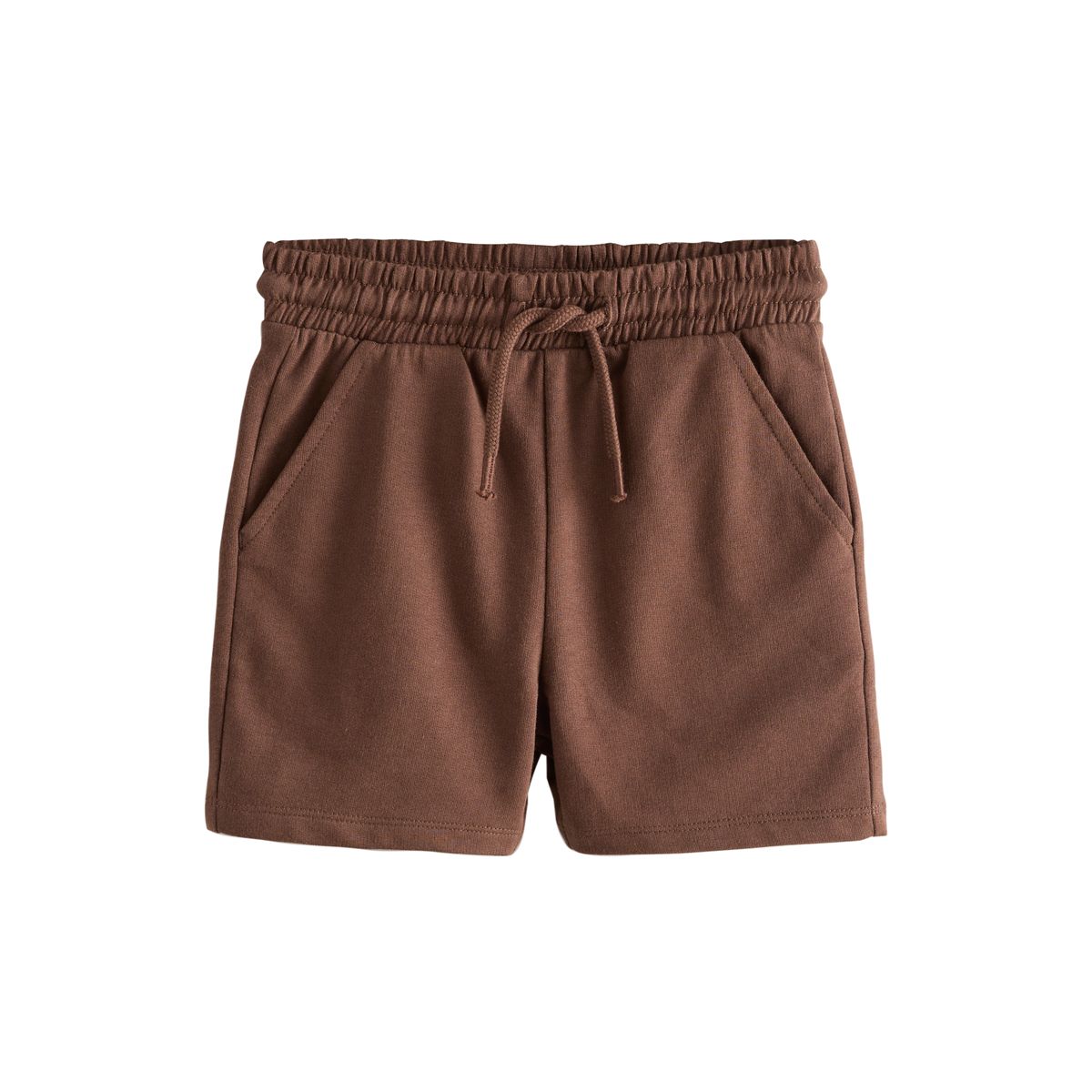 Shorts en jersey, lot de 5 brun chocolat/noir/pierre/gris, NEXT
