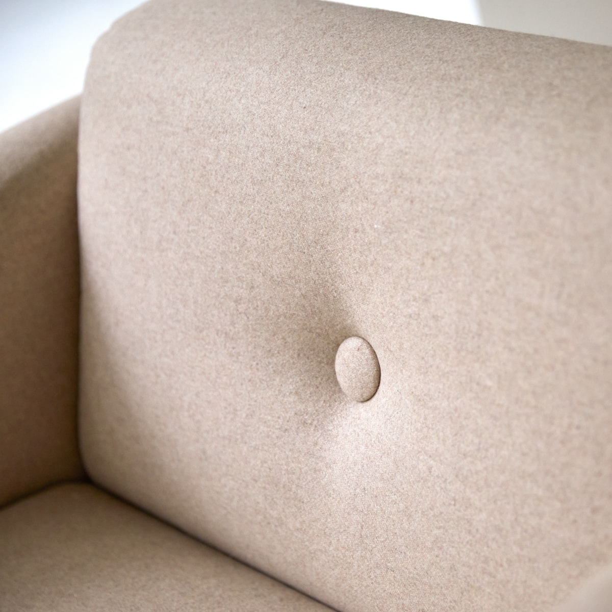 Fauteuil en Tissu, BJORN beige, TIKAMOON