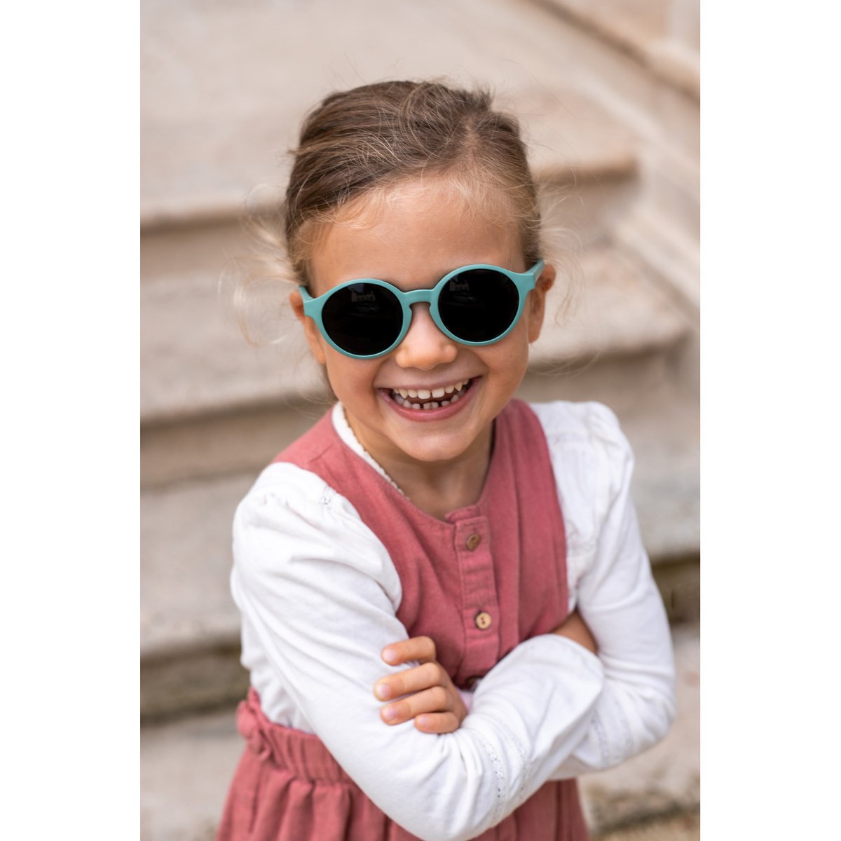 Lunettes de soleil enfant 4-6 ans vert sauge, BEABA
