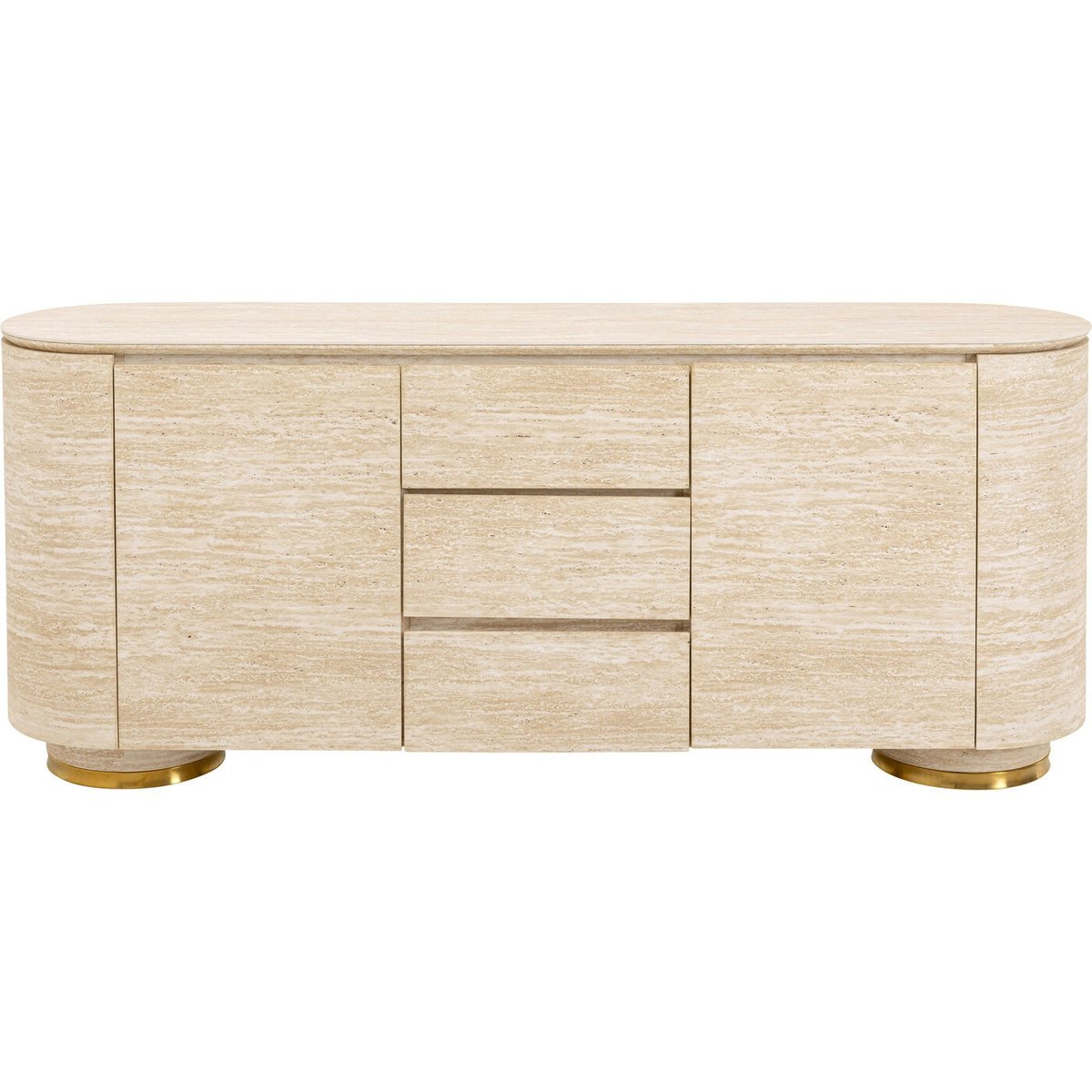 Buffet plateau en grès, LINNEA beige, KARE DESIGN