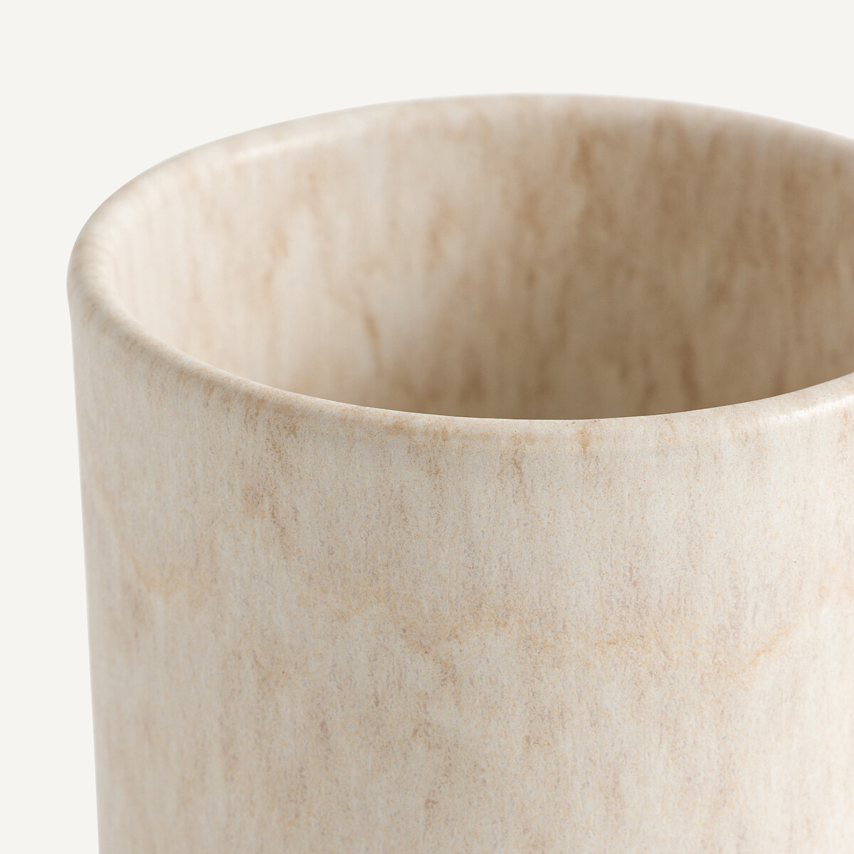 Lot de 2 mugs en grès émaillé mat, Rusty beige, AM.PM