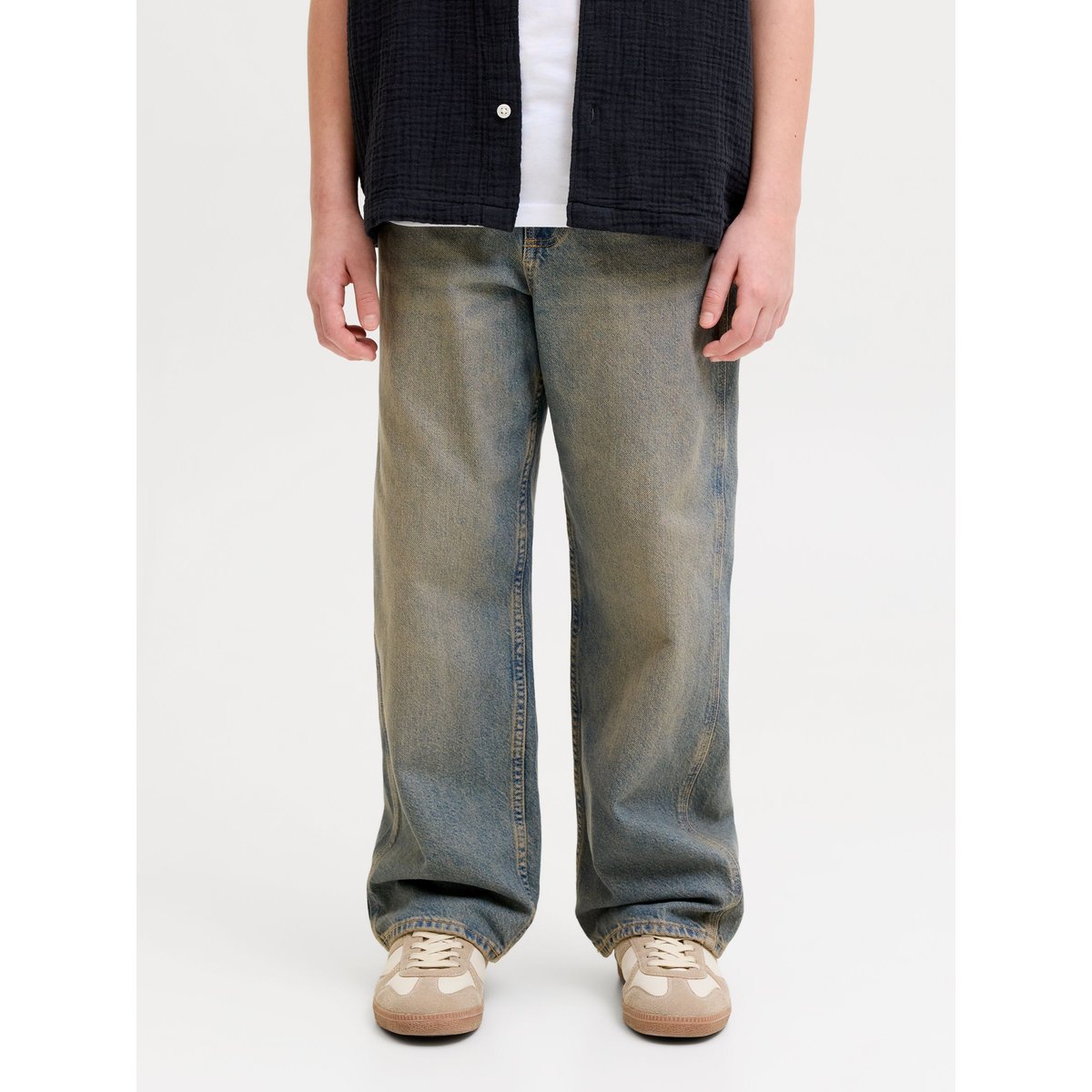 Jean Baggy Fit blue denim, JACK & JONES JUNIOR