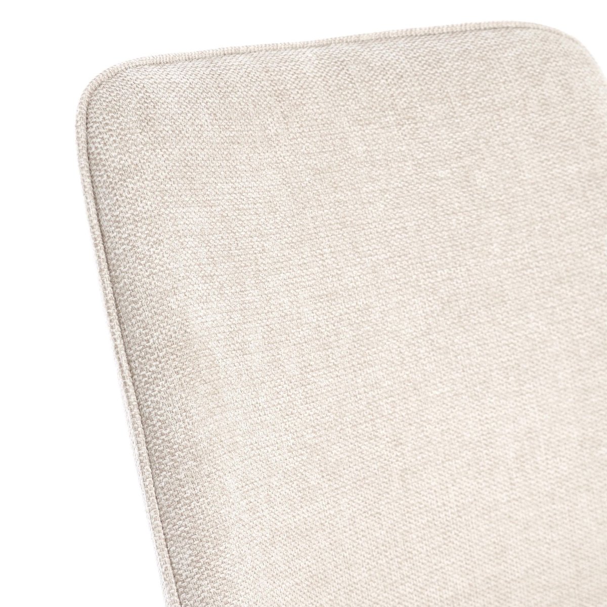 Chaises de salle à manger en tissu beige (lot de 4) - CORINE beige, HELLIN, DEPUIS 1862