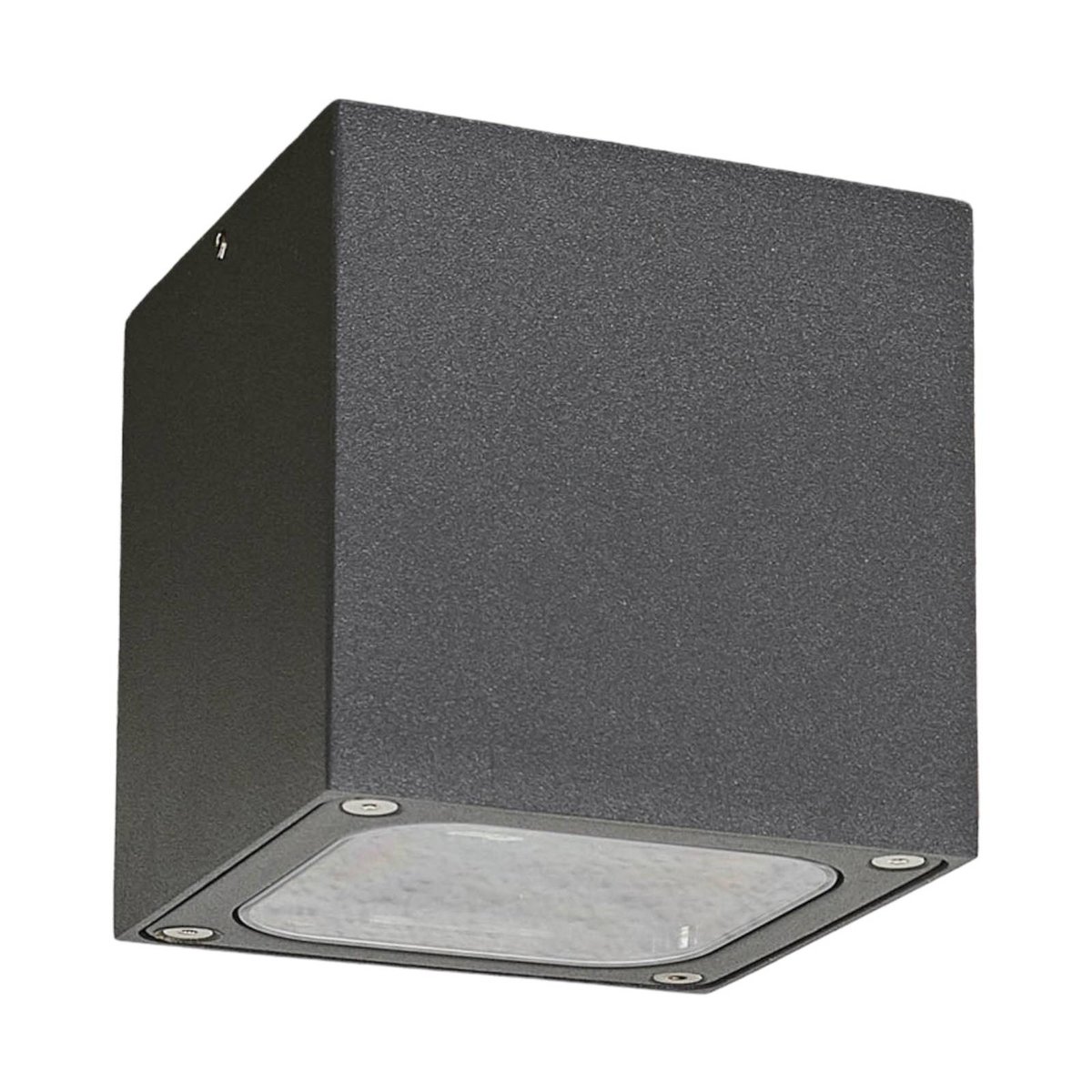 Plafonnier extérieur en aluminium moderneLED gris foncé, clair, LUCANDE