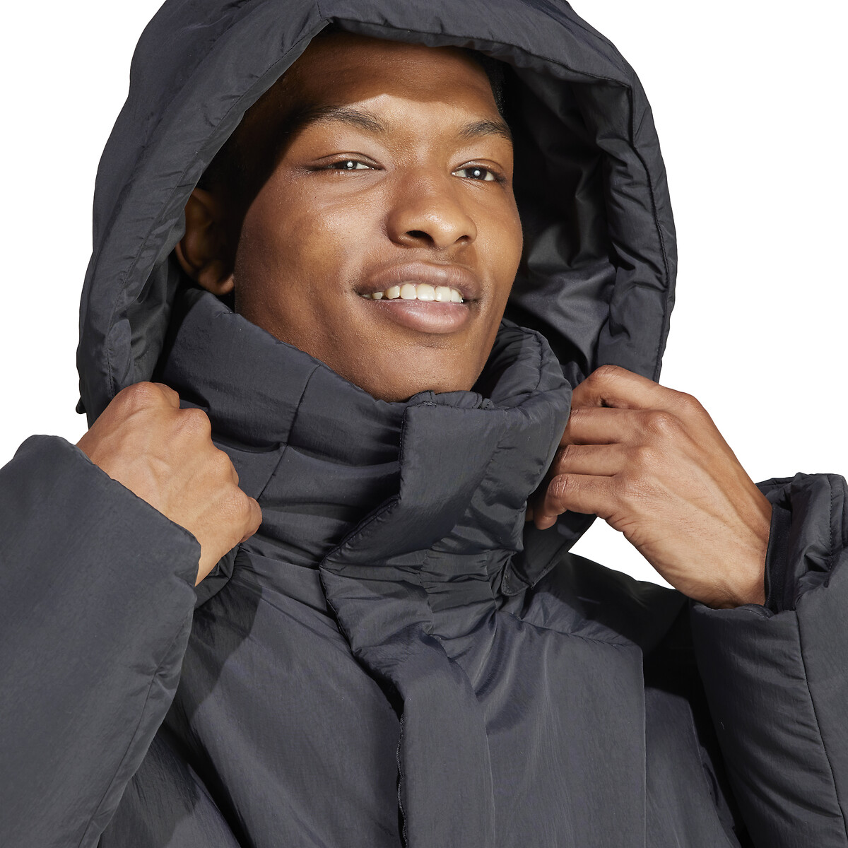 Doudoune MYSHELTER COLD.RDY à capuche noir, adidas Performance