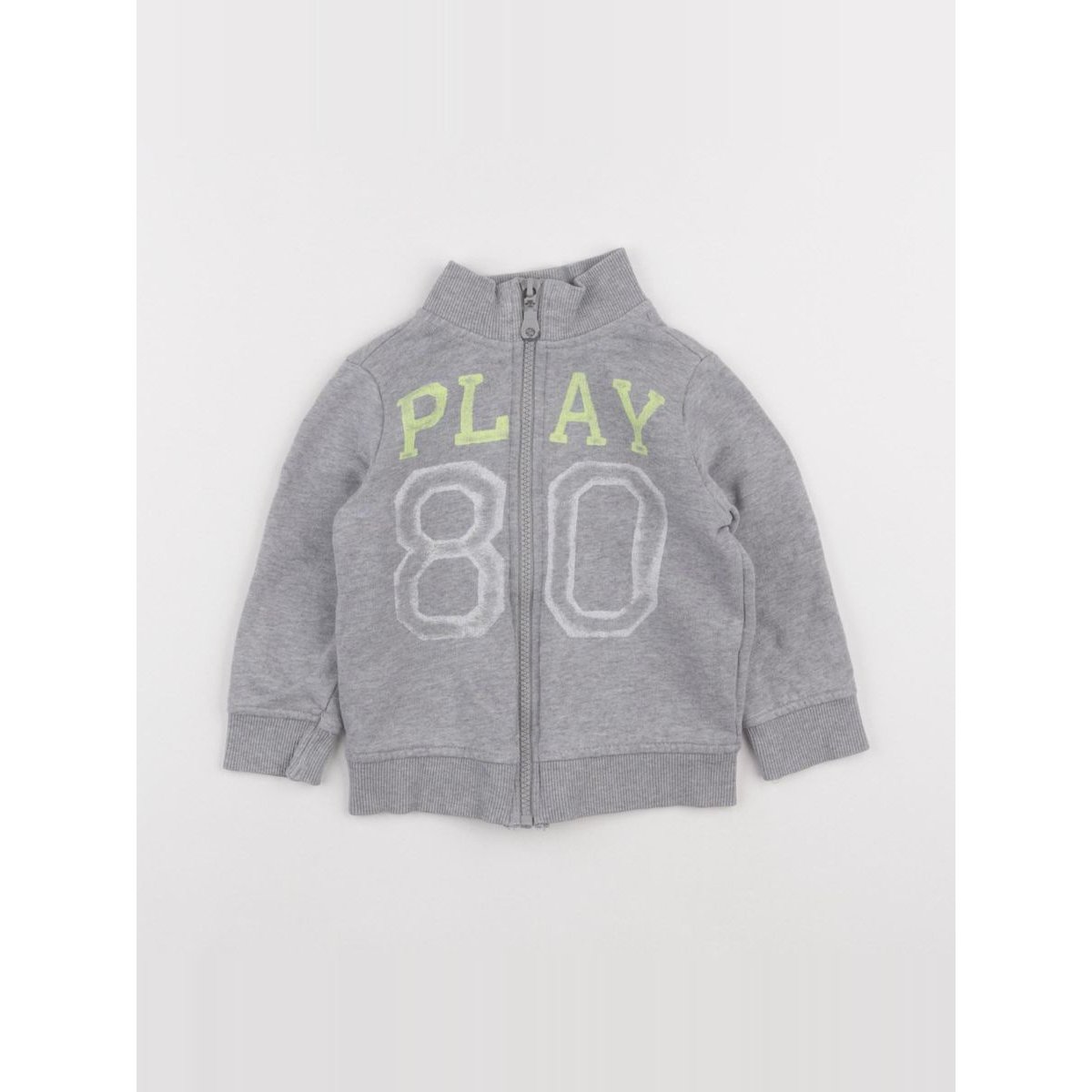 Sweat - Bon état gris, BENETTON