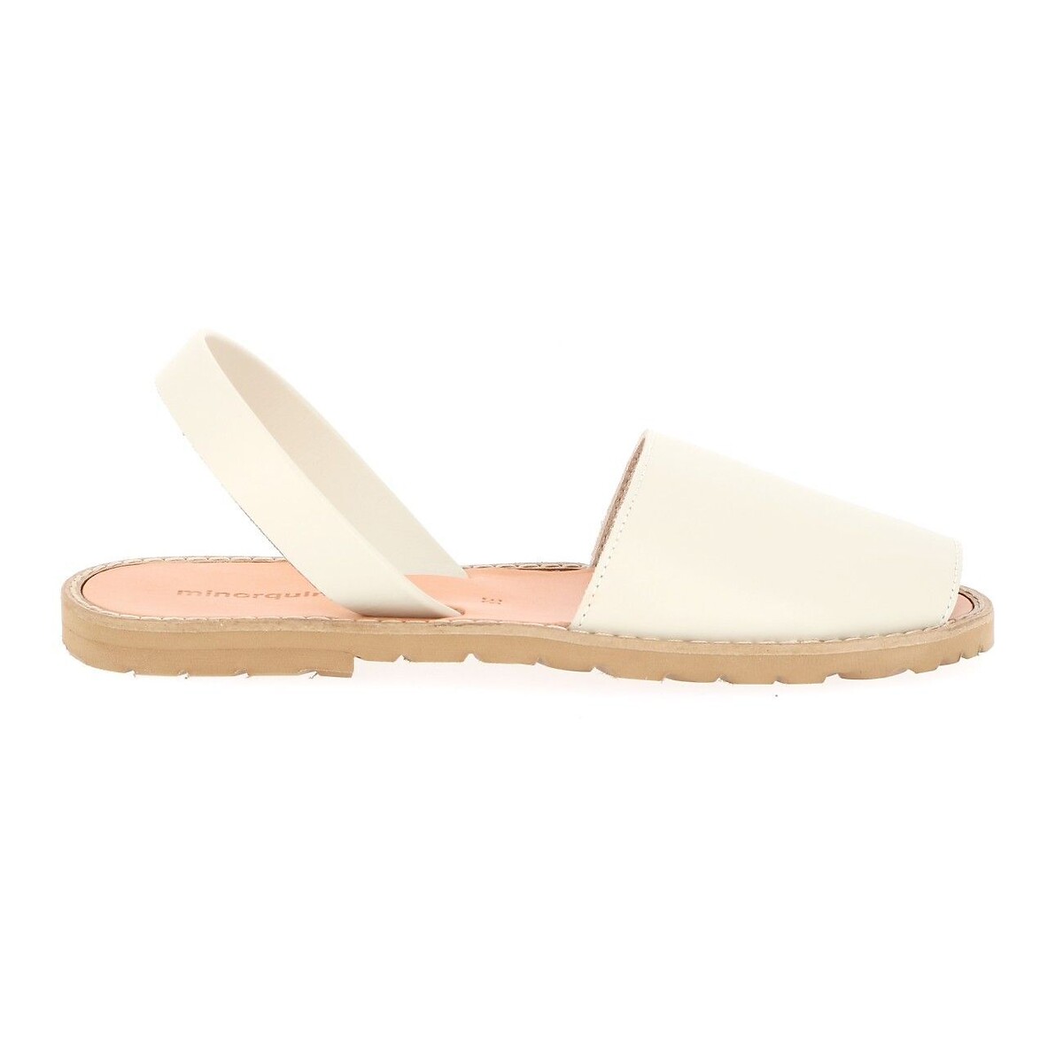 Sandalias de piel Avarca crudo, MINORQUINES