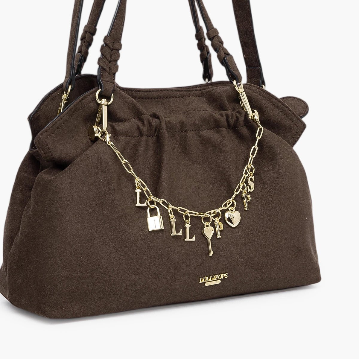 Petit sac shopper S Teana marron, LOLLIPOPS