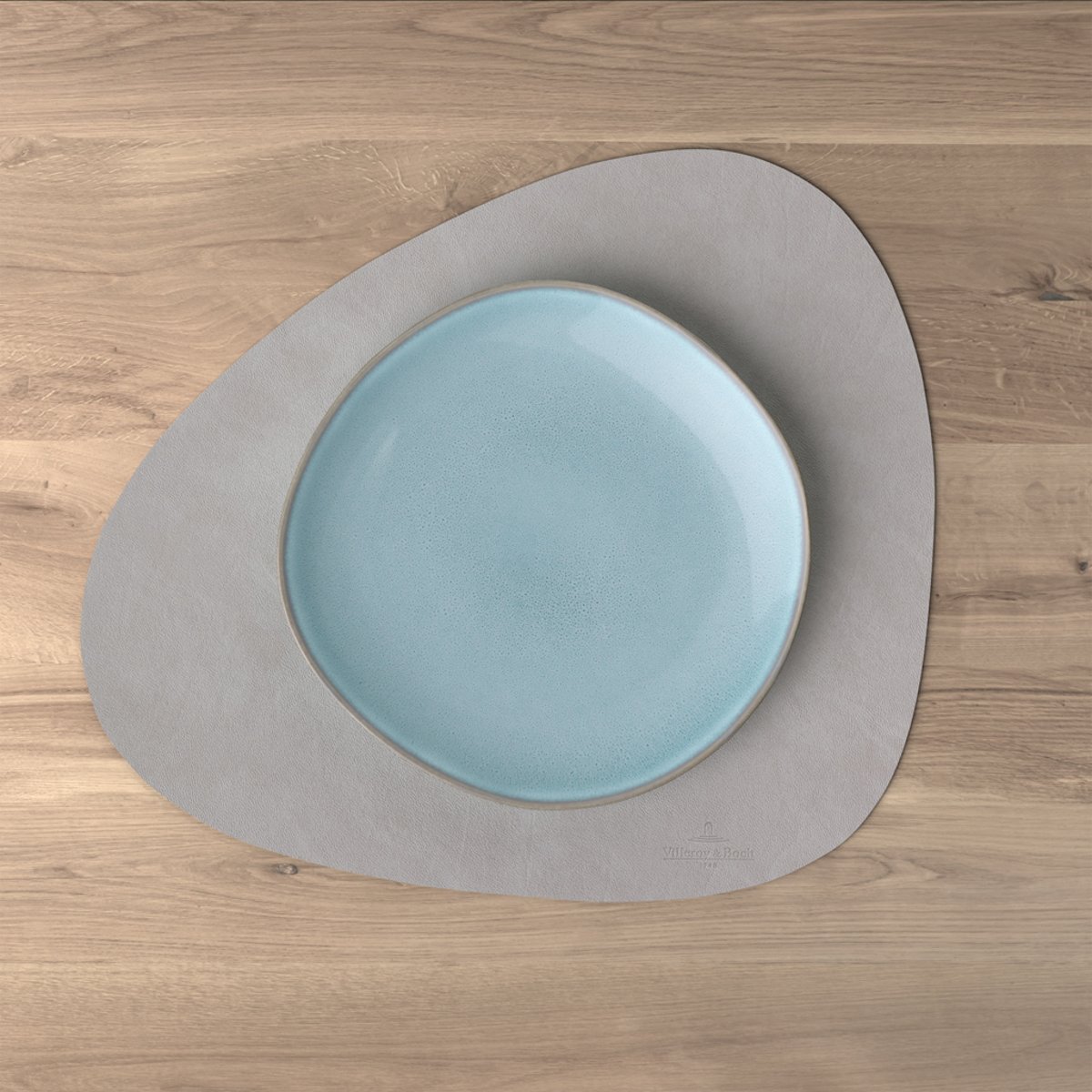 Set de table ovale Gris Lifestyle Accessoires gris, VILLEROY & BOCH
