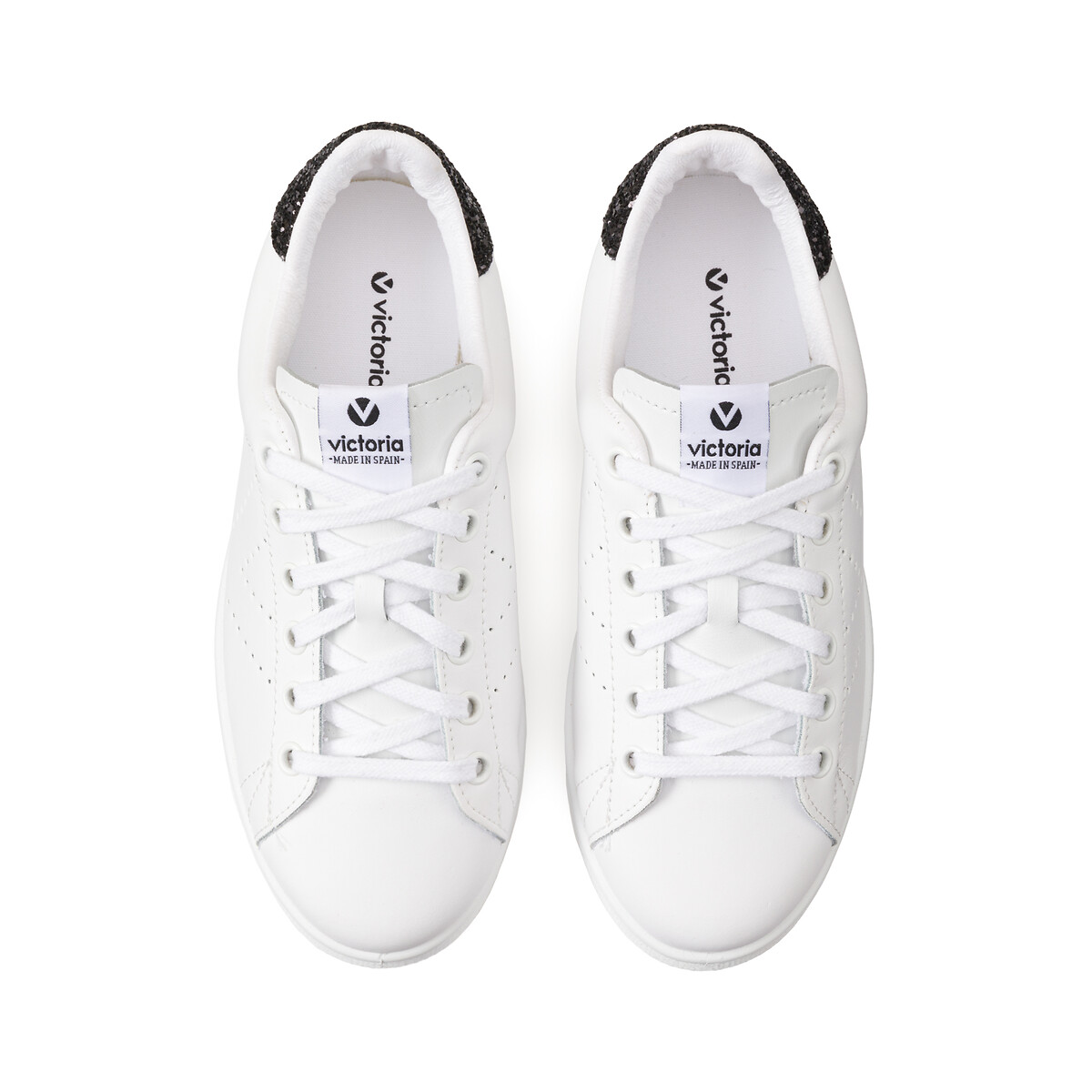 Deportivo Piel Trainers white/black, VICTORIA