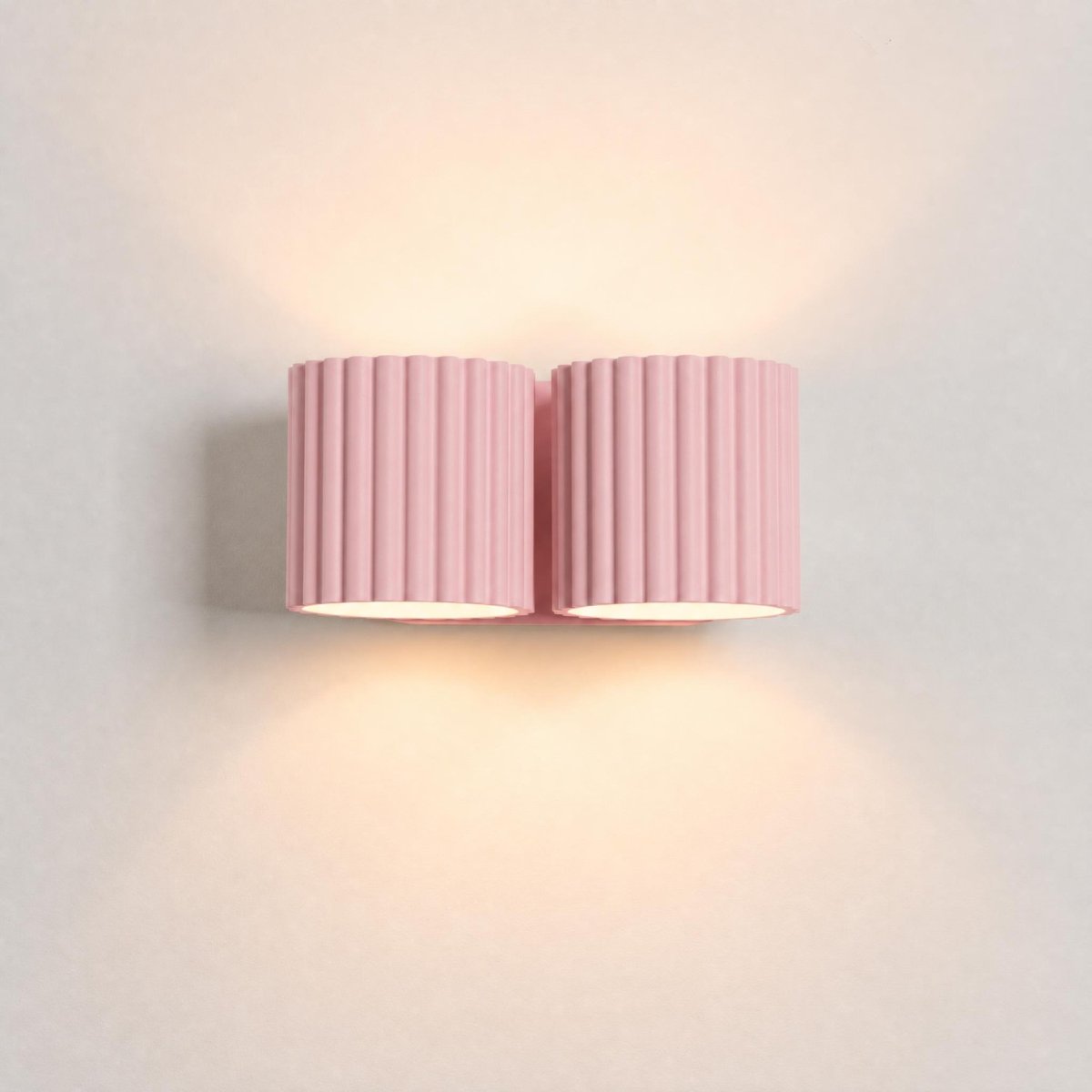 Applique murale Aluminium Rose G9 2 Aura rose, EDEN