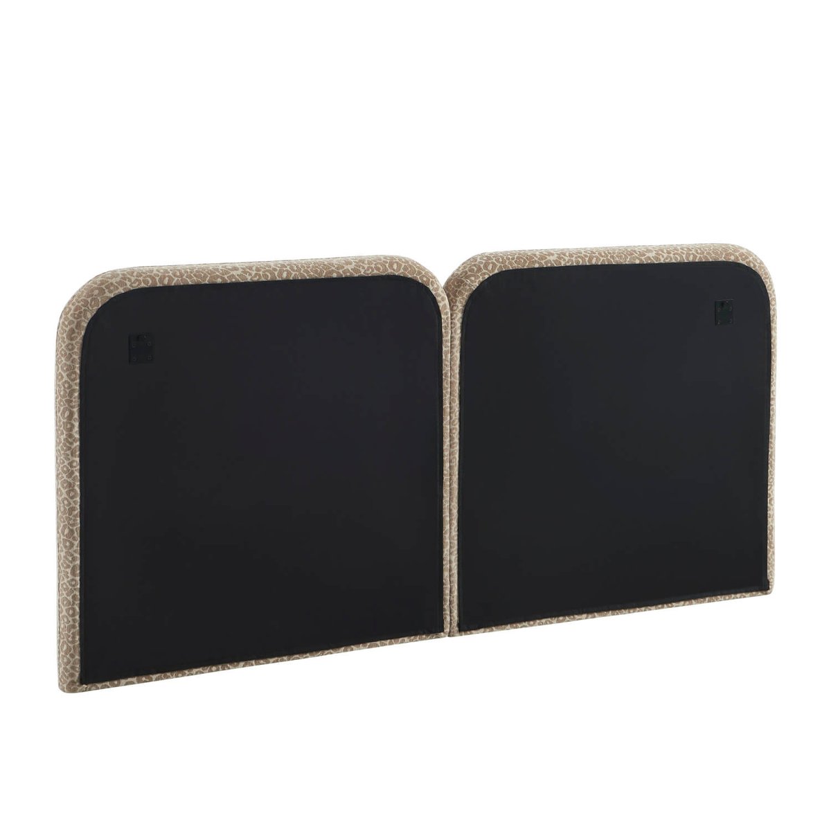 Tête de lit en tissu jacquard LOUISON beige, SORELH