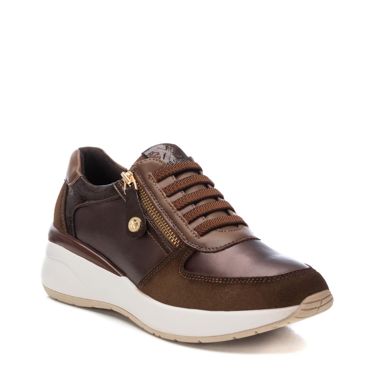 Baskets Plaine Décontractée Fermeture éclair taupe, XTI