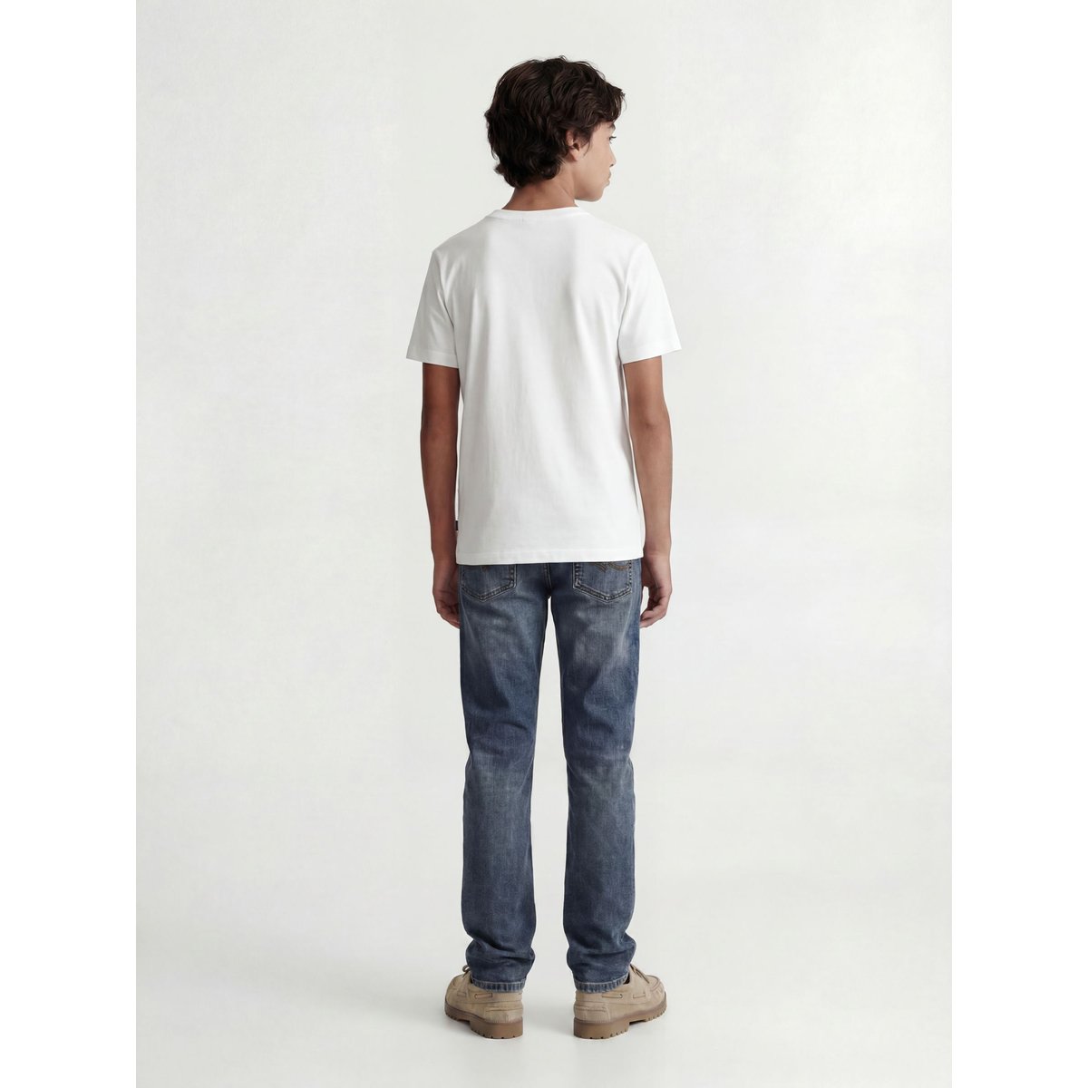 Jean droit blue denim, JACK & JONES JUNIOR