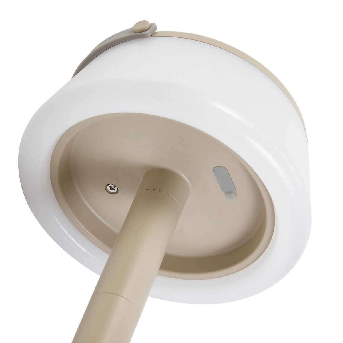 Luminaire de terrasse  moderneLED, Mikkel beige sable, blanc, LINDBY