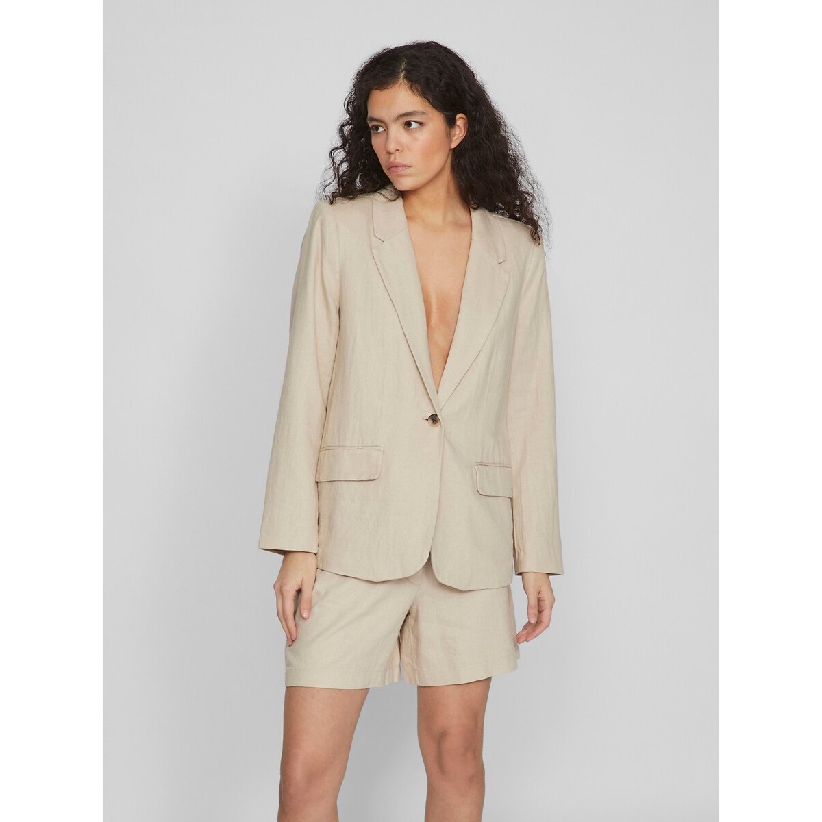 Veste blazer beige, VILA