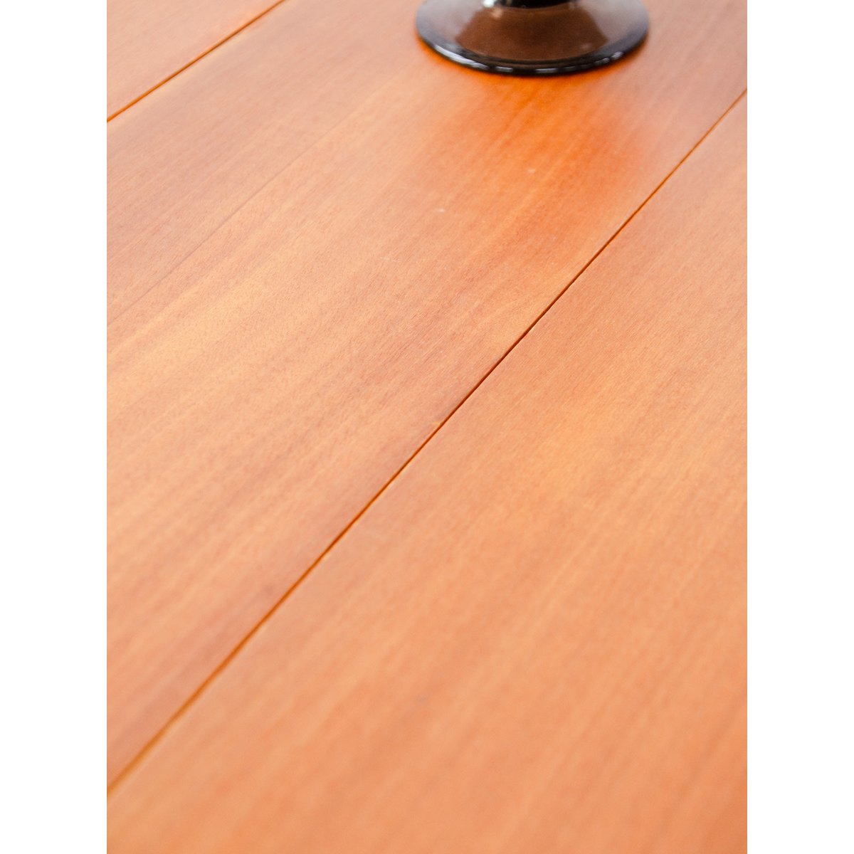 Table à manger pliante en teck Romy N°1607 - Bon état bois foncé, DEBONGOUT