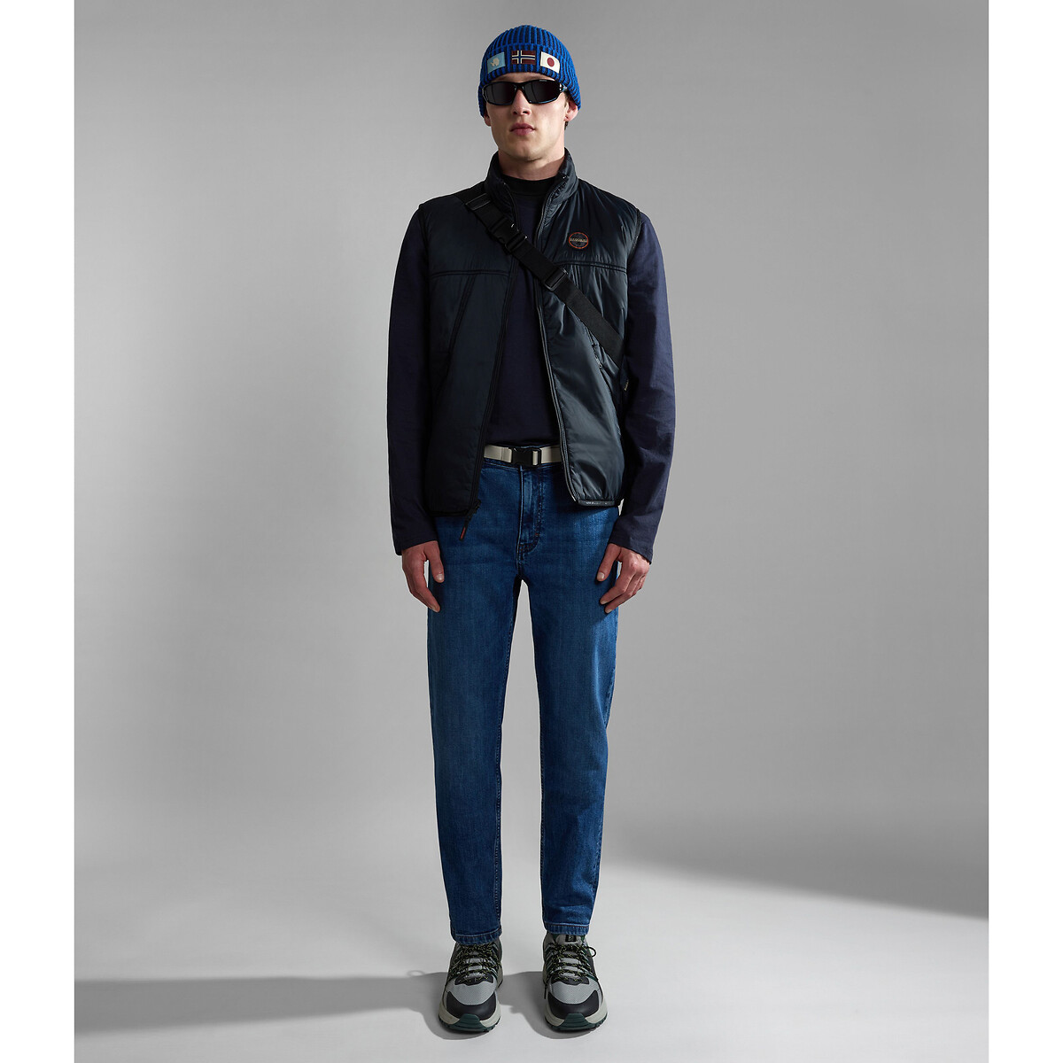 Salis Long Sleeve T-Shirt navy blue, NAPAPIJRI
