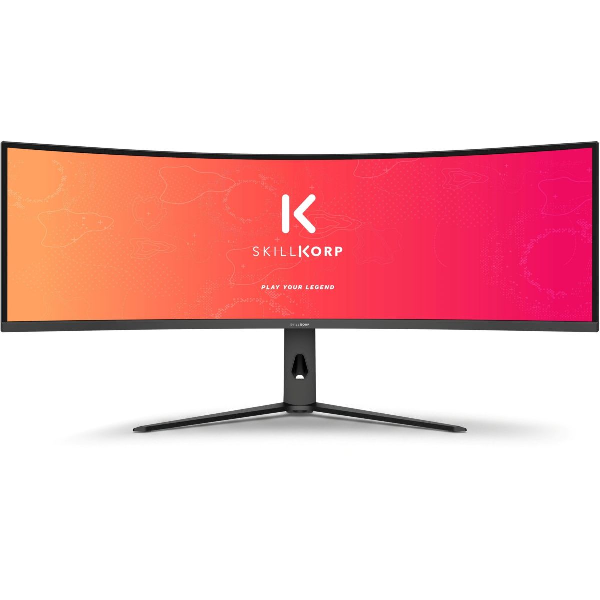 Ecran PC Gamer M49 Progress 49" incurvé Fast VA UWQHD 180Hz USB C 90W couleur unique, SKILLKORP