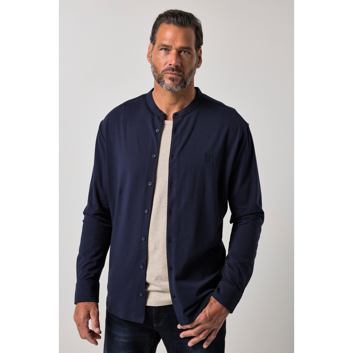 Chemise finition FLEXNAMIC® bleu marine, JP1880