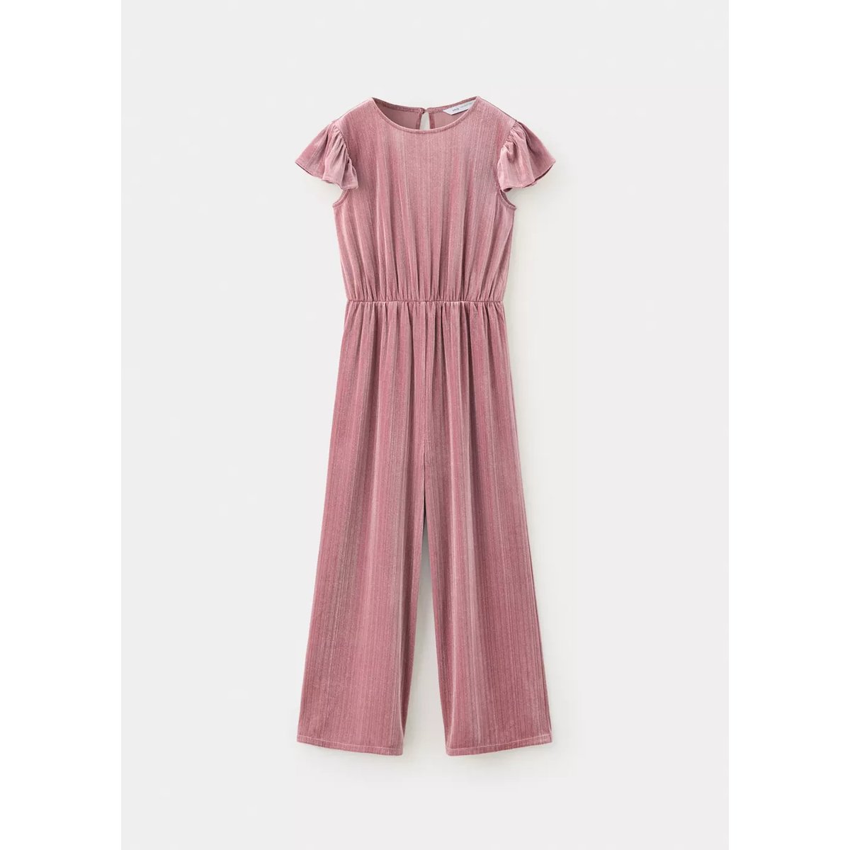 Combinaison velours texturé rose, MANGO KIDS