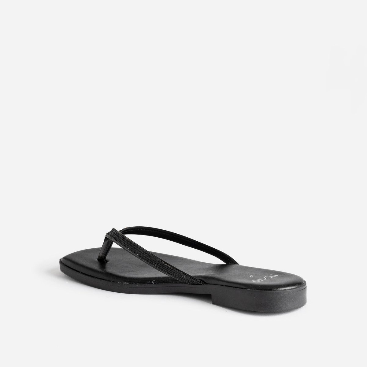 Mule MADHIA noir, TEXTO
