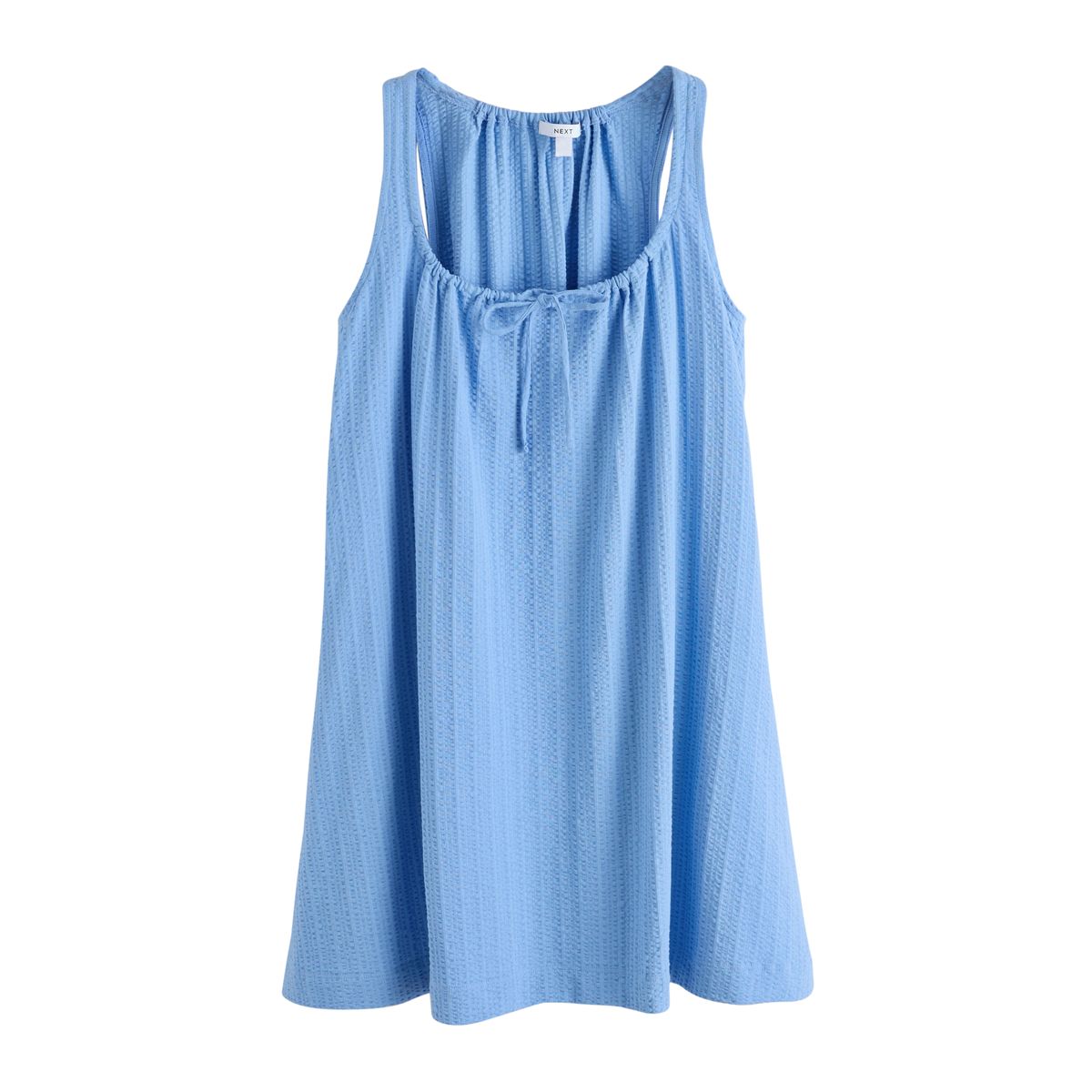 Mini robe d'été en jersey sans manches bleu bleuet, NEXT