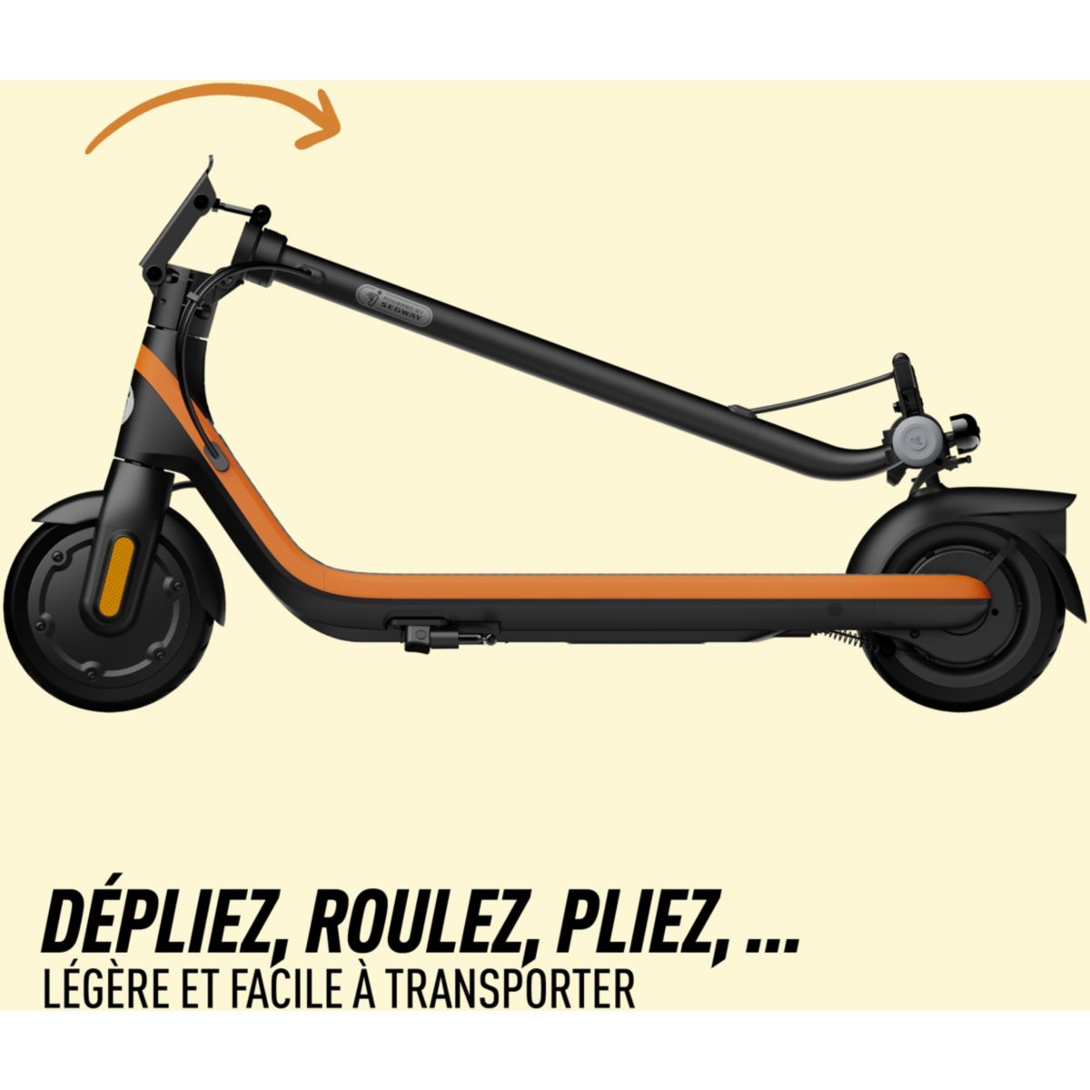 Trottinette électrique enfant C2 enfant couleur unique, NINEBOT