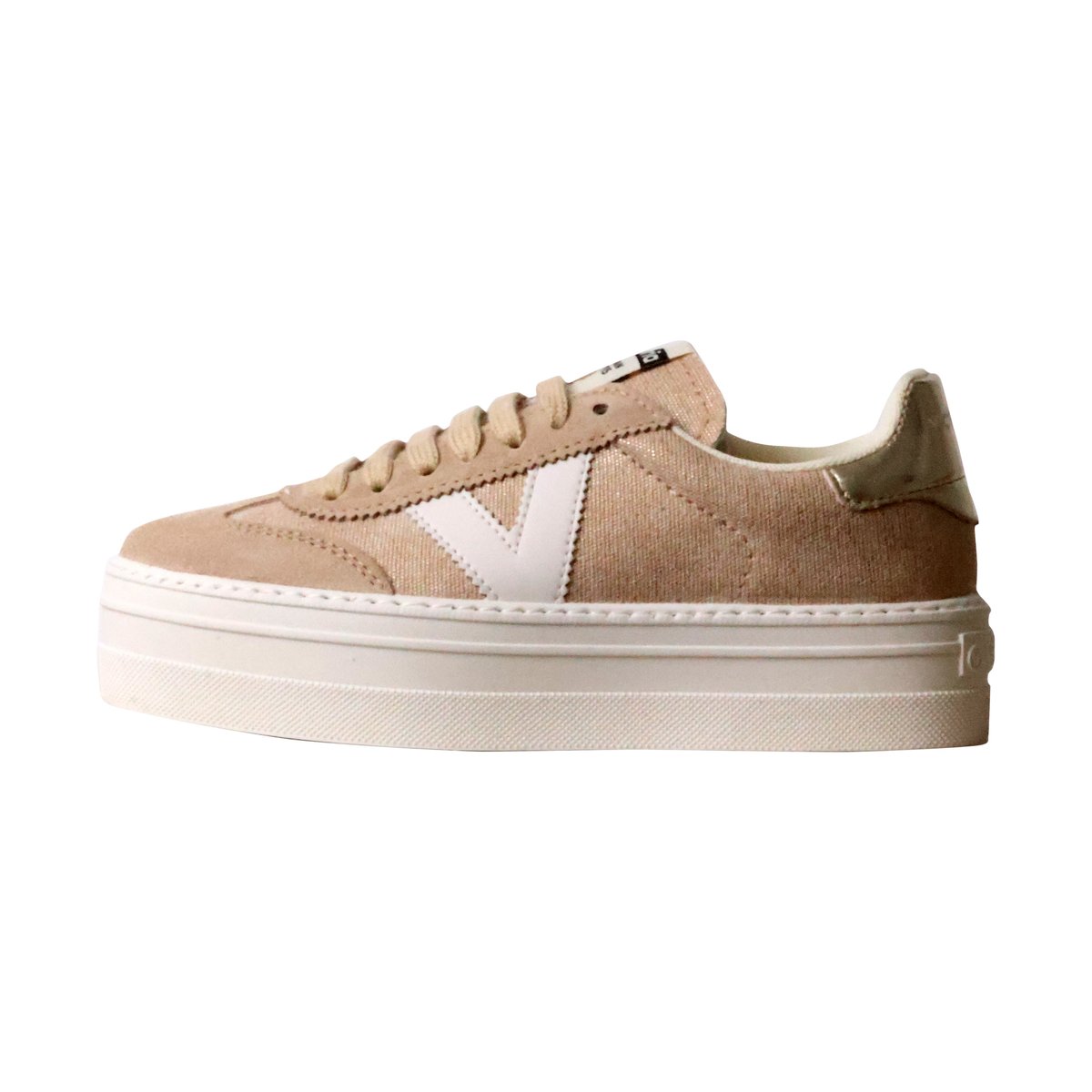 Basket Cuir platino, VICTORIA