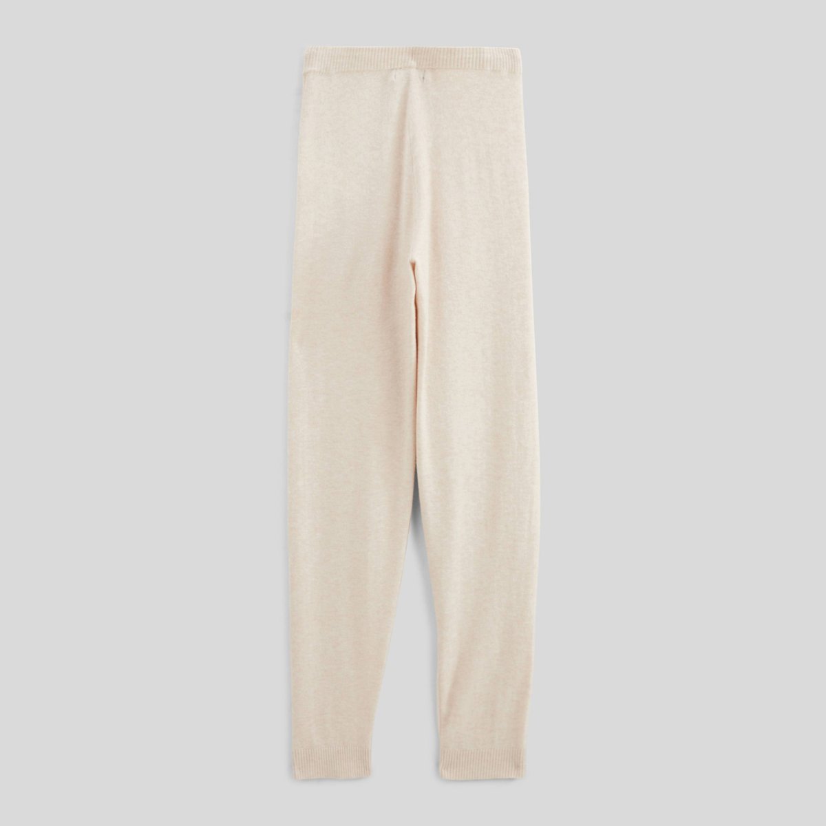 Pantalon confort à motif torsadé beige melange, MONOPRIX