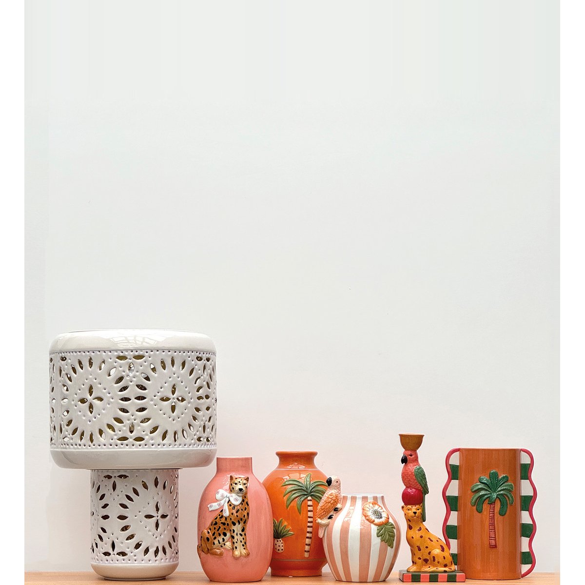 Vase orange, OPJET