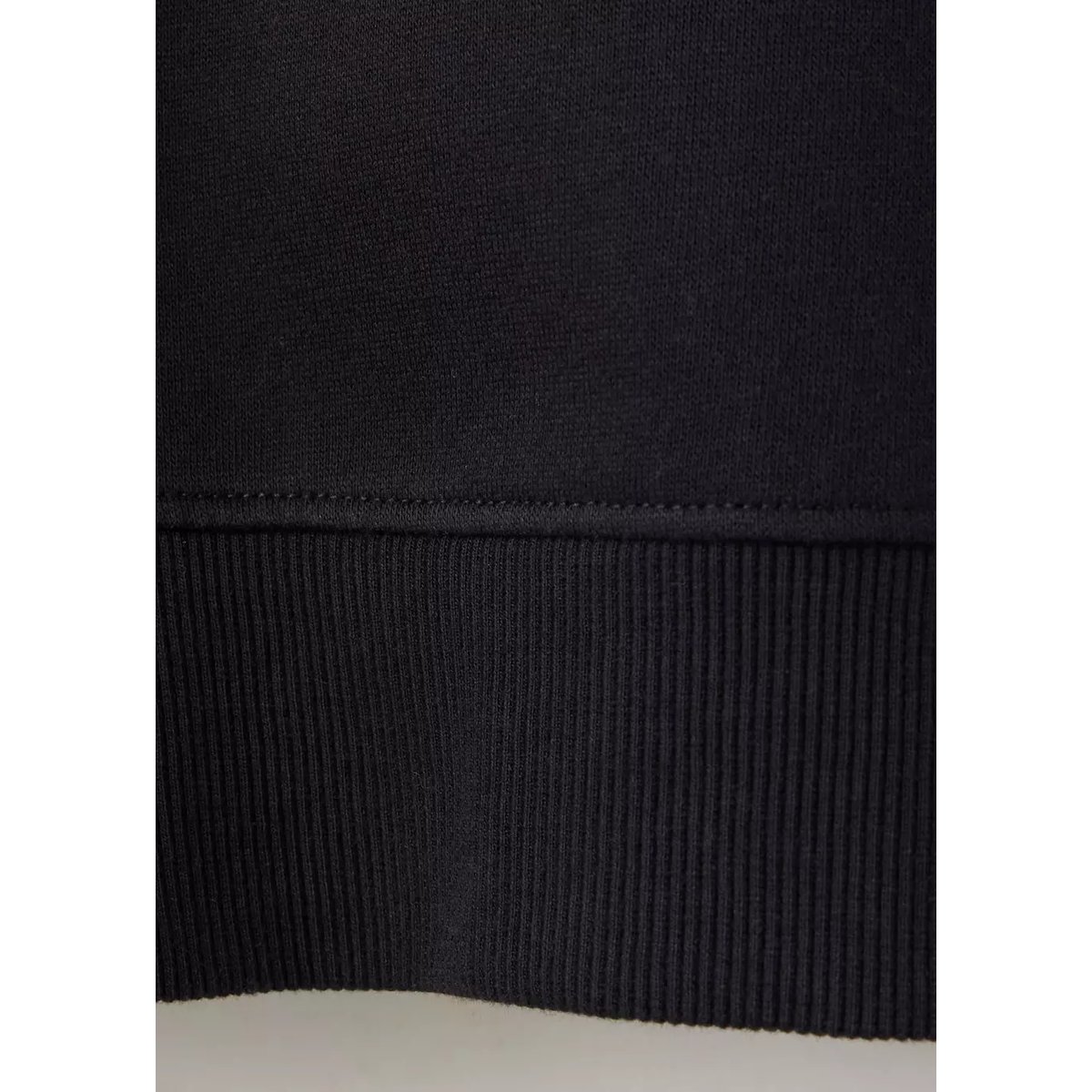 Sweat en coton à franges noir, MANGO TEEN