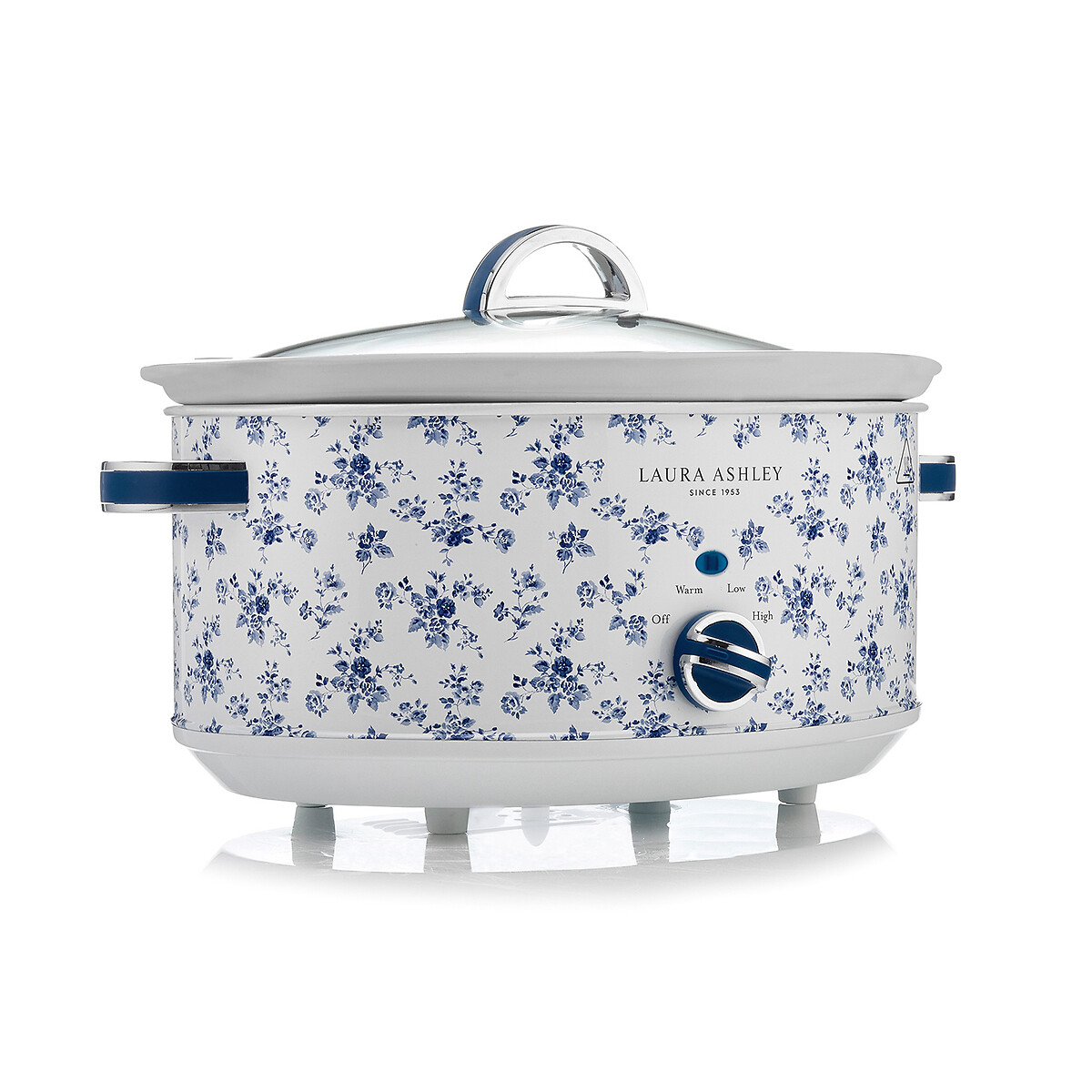 Laura Ashley 6.5L Slow Cooker - VQSLWC6 white, LAURA ASHLEY