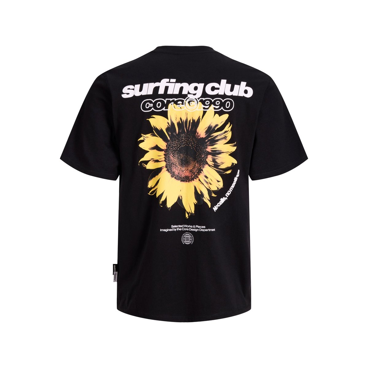 T-Shirt noire - black, JACK & JONES