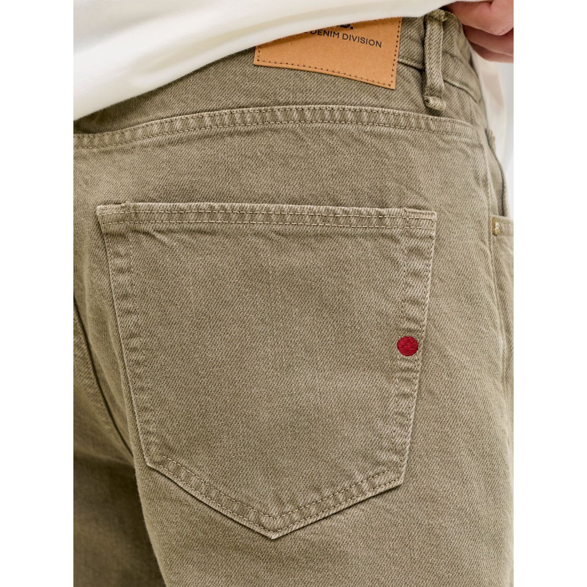 Jean À Coupe Loose covert green, JACK & JONES
