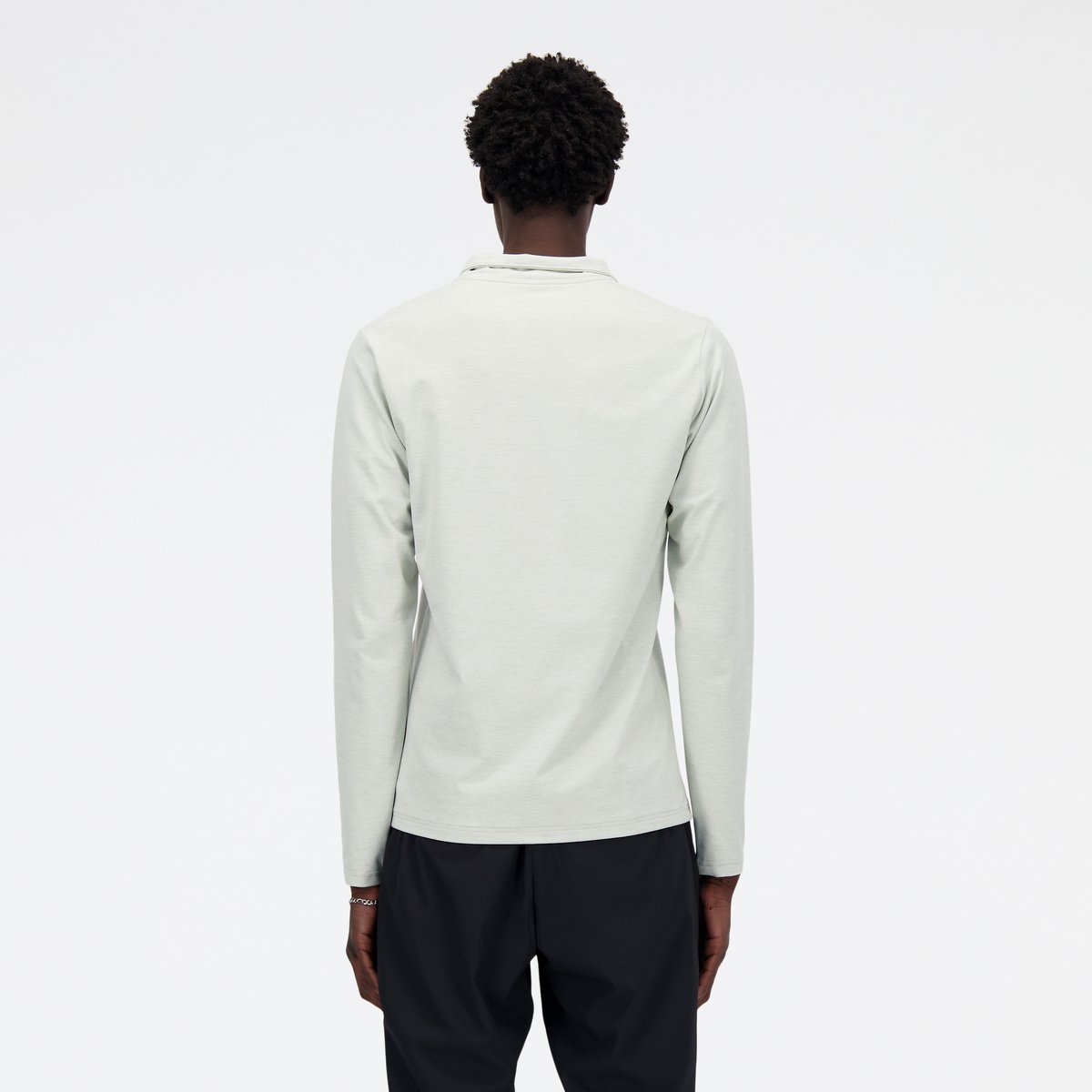 Space Dye 1/4 Zip gris - 5ag, NEW BALANCE