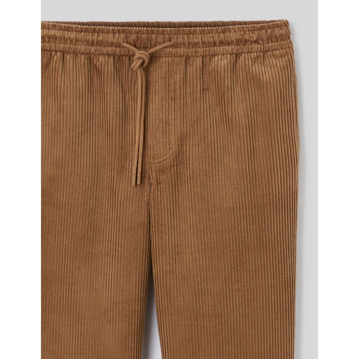 Pantalon velours côtelé camel, BZB