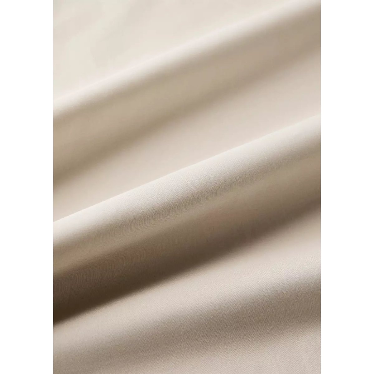 Drap-housse 100 % percale de coton Lit 90 cm sable, MANGO HOME