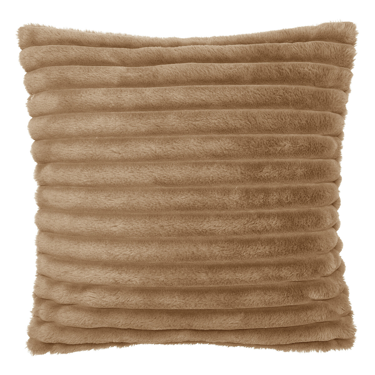 Cosy Ribbed Filled Cushion natural, CATHERINE LANSFIELD