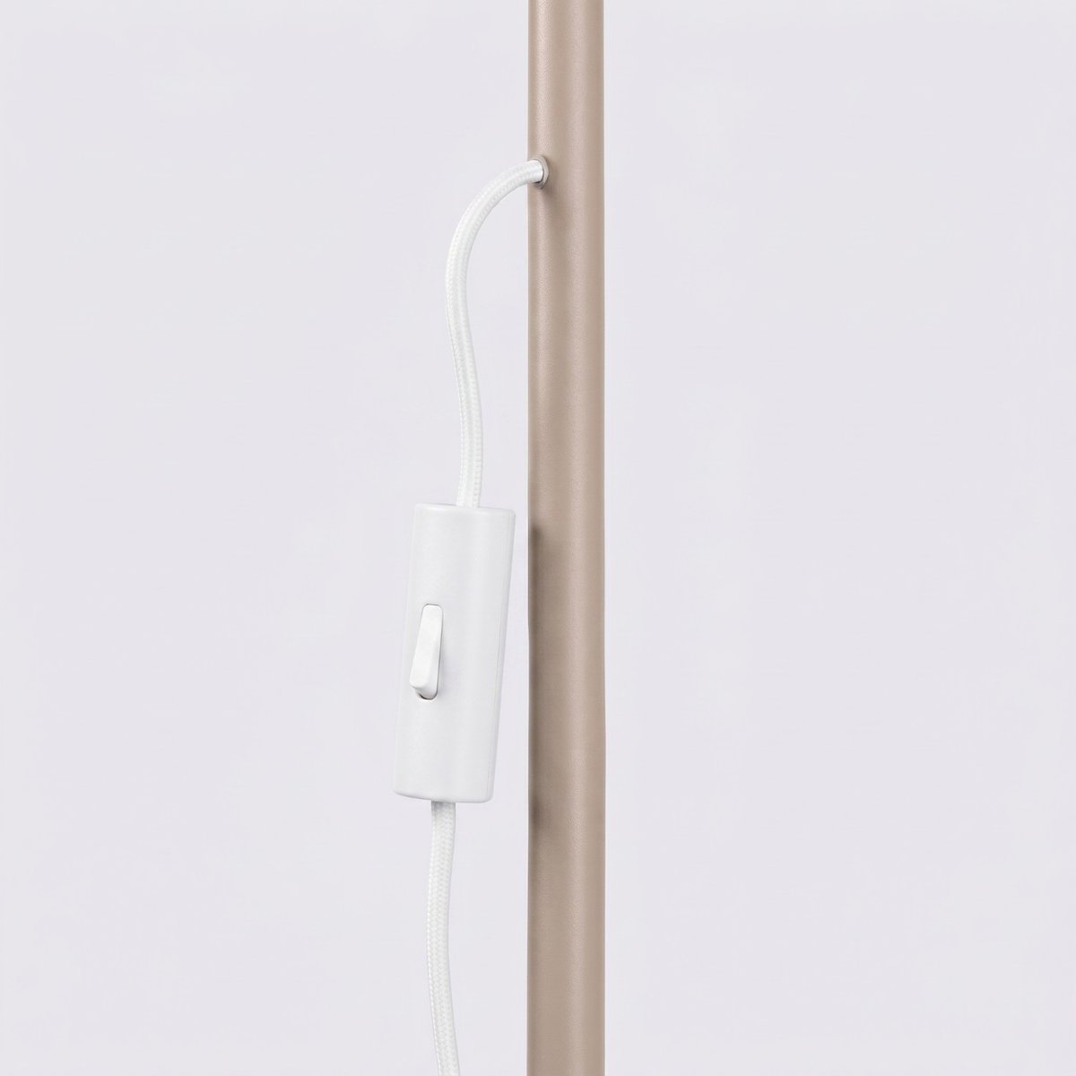 Lampadaire Aluminium Taupe GU10 1 KARBON taupe, EDEN