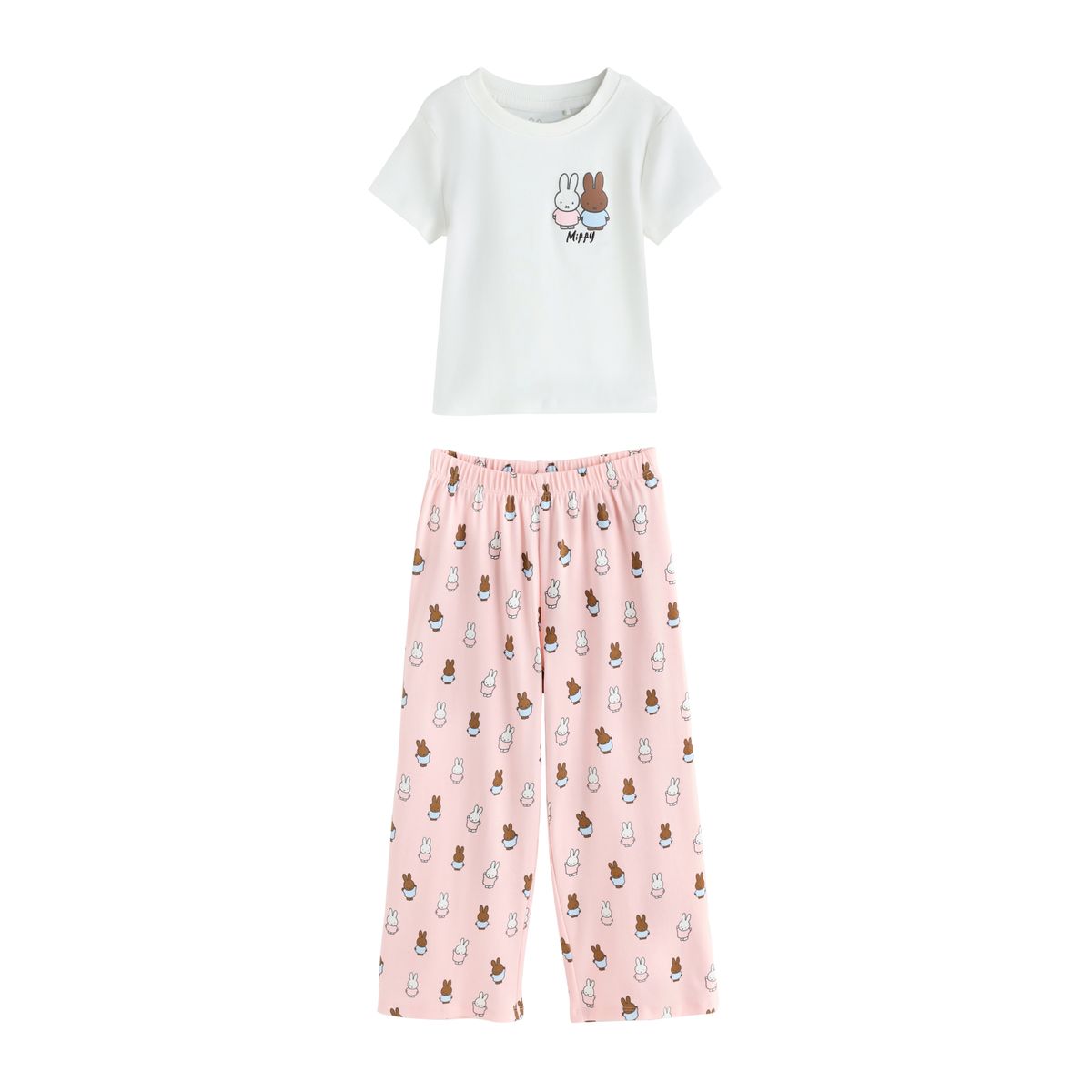 Pyjama large miffy, lot de 2 bleu/rose, NEXT