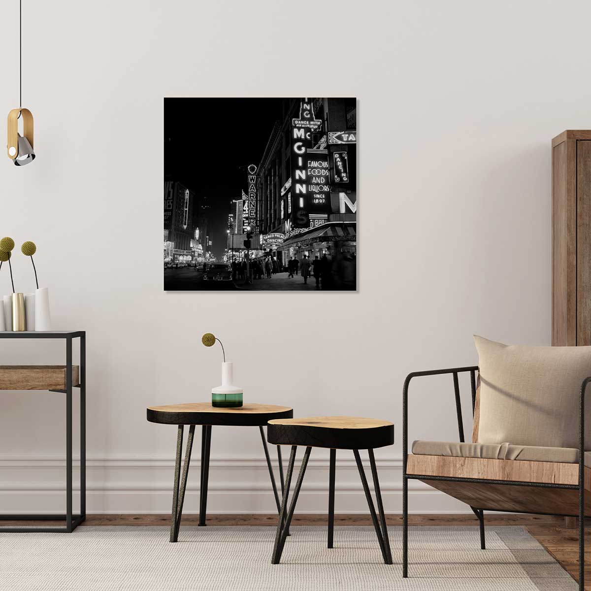 Photo ancienne New York - Broadway tableau alu dibond, HEXOA