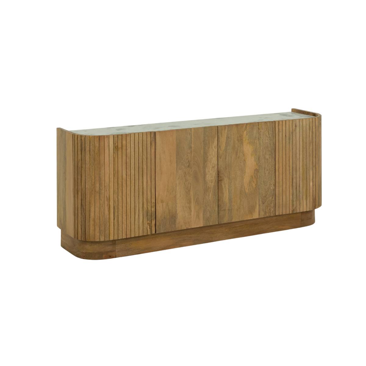 Buffet en bois de manguier ADLER bois clair, MADE IN MEUBLES
