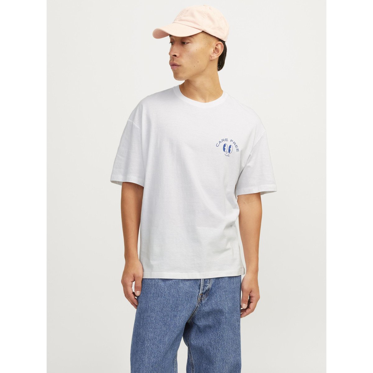 T-Shirt bright white, JACK & JONES