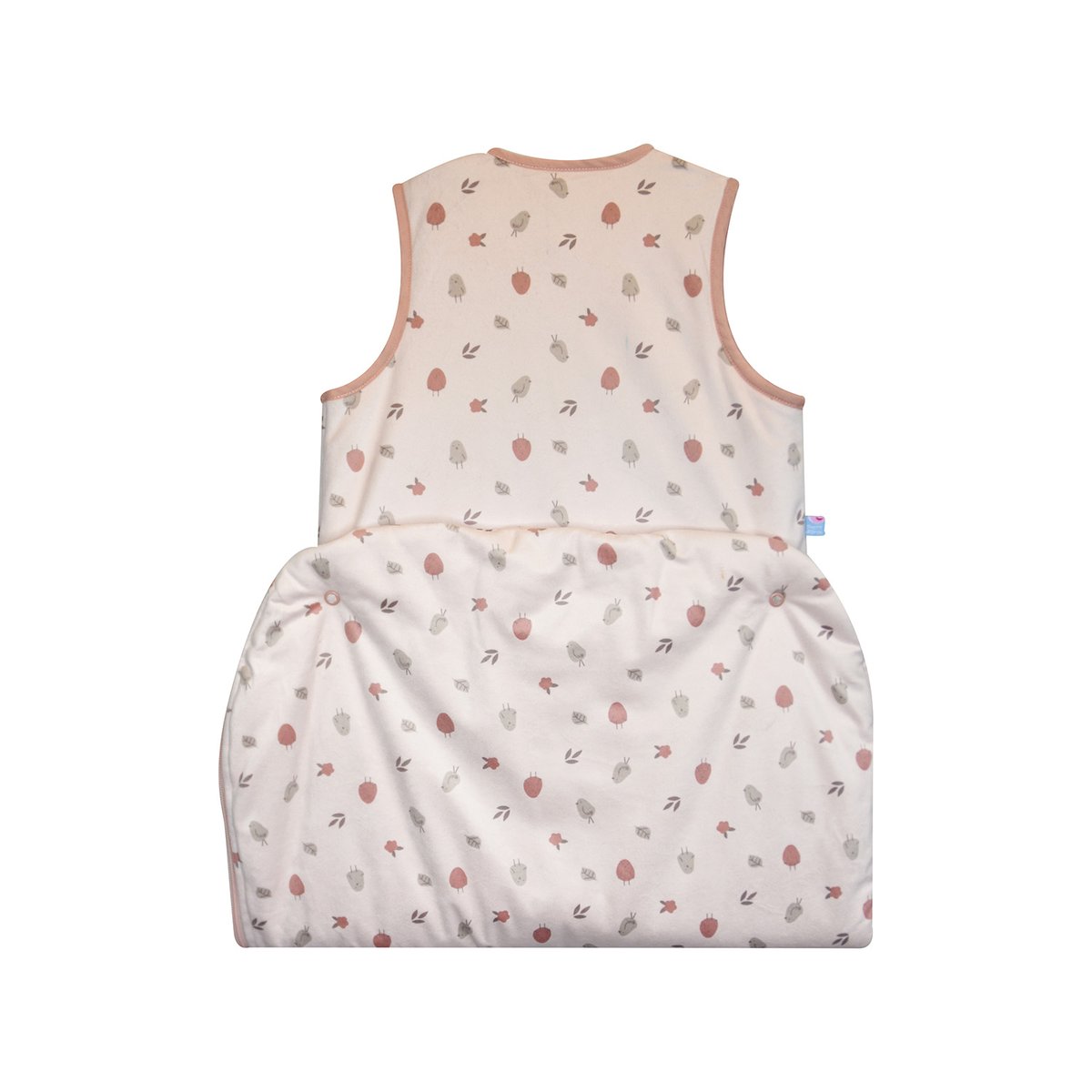 Gigoteuse 6/36m marion velours doux sans manches rose, SUCRE D'ORGE
