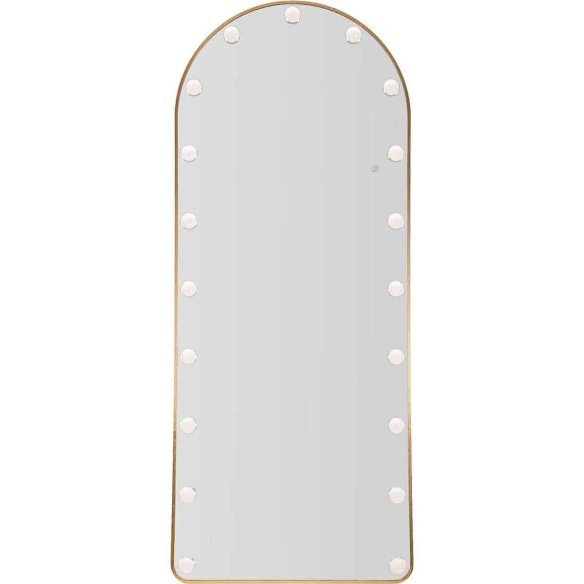 Miroir psyché arche lumineux LED MODERN doré, RECOLLECTION
