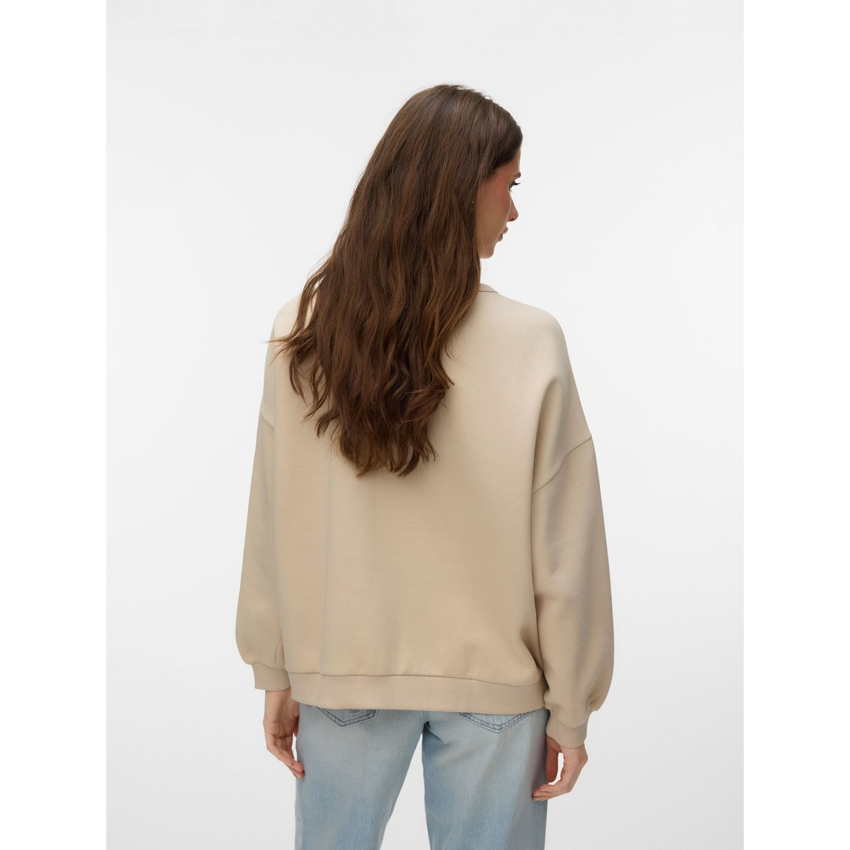 Sweat-Shirt oatmeal, VERO MODA